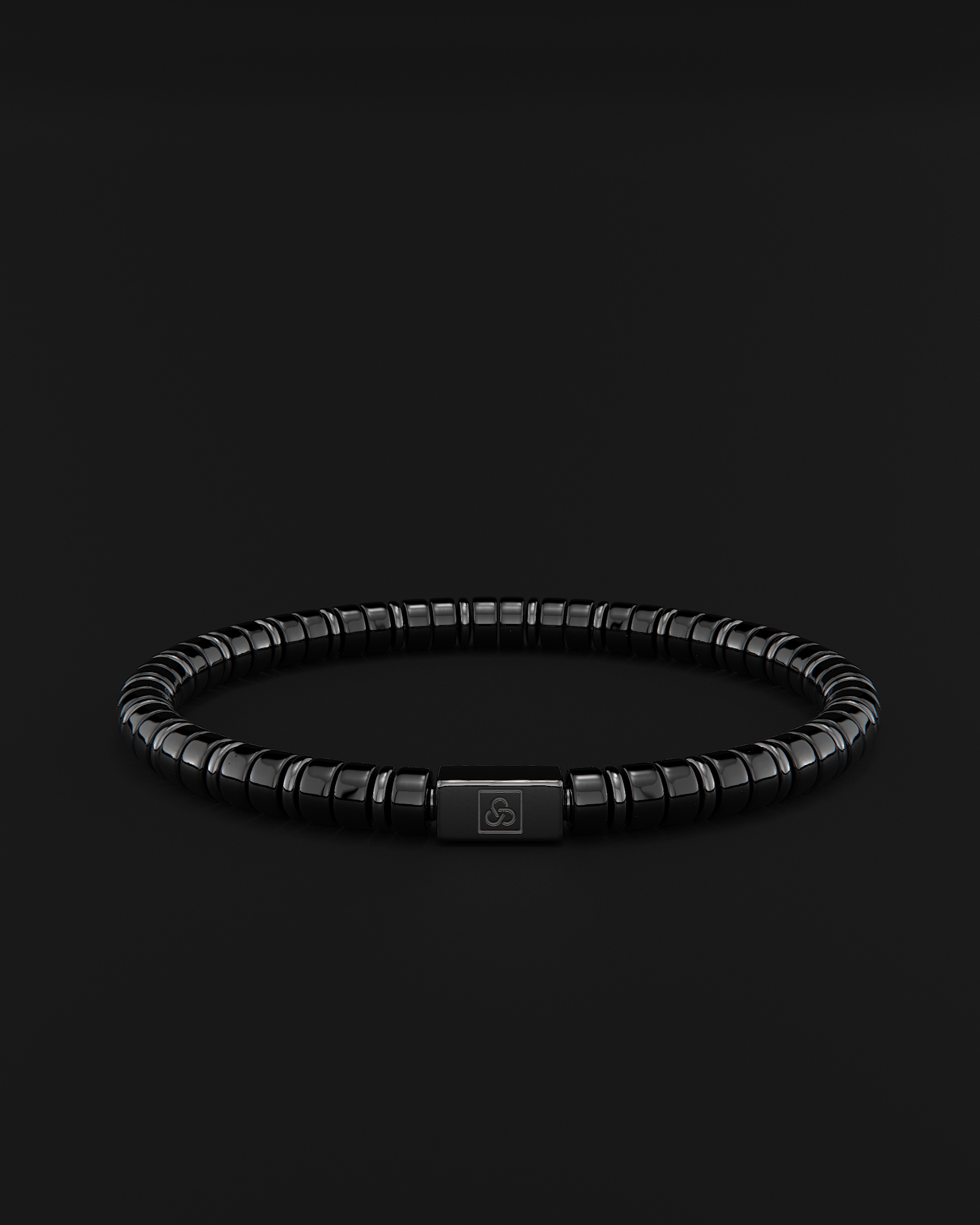 Onyx Bracelet 6mm | Spacer #2