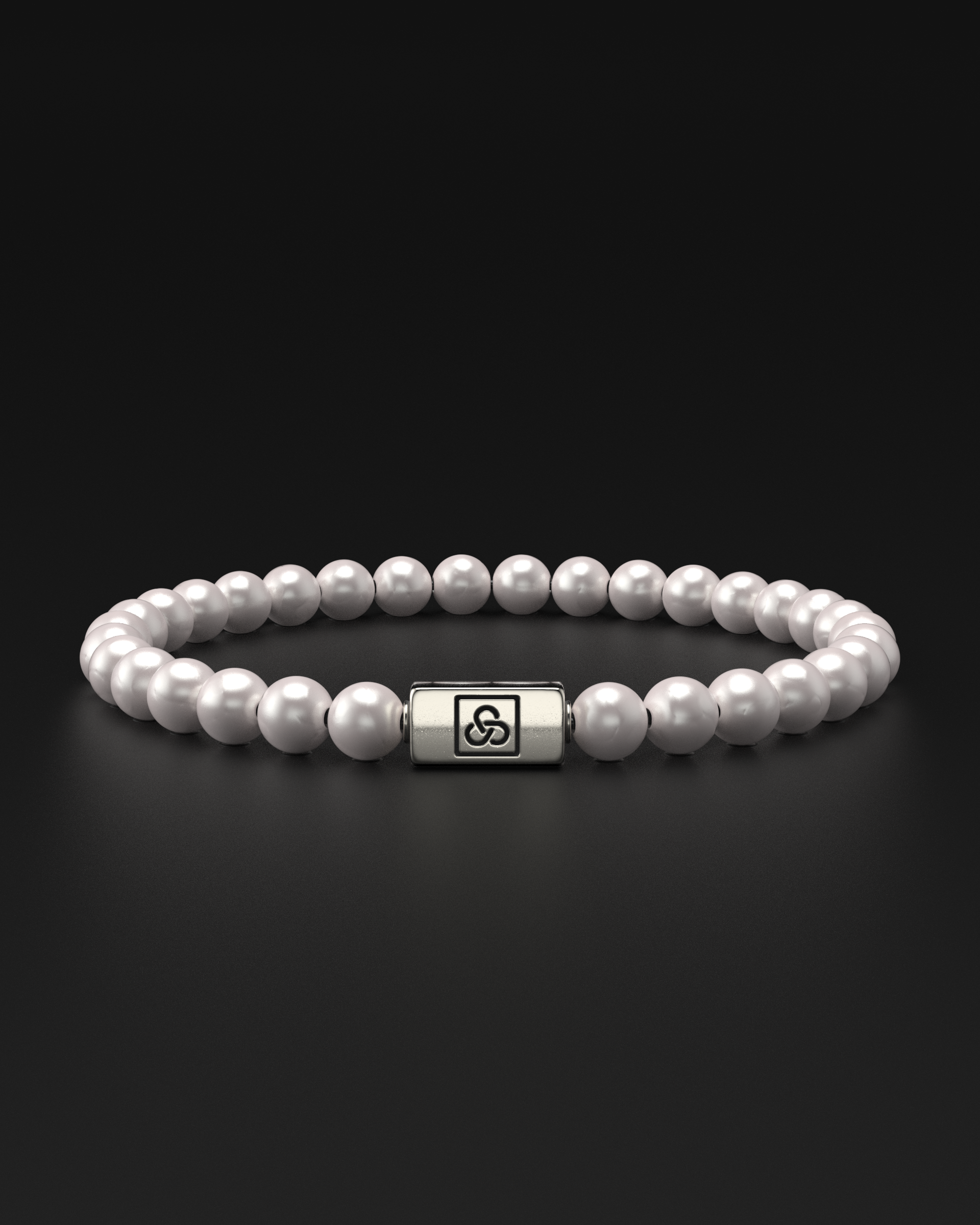 Bracelet Agate Picasso 6mm | Essentiel