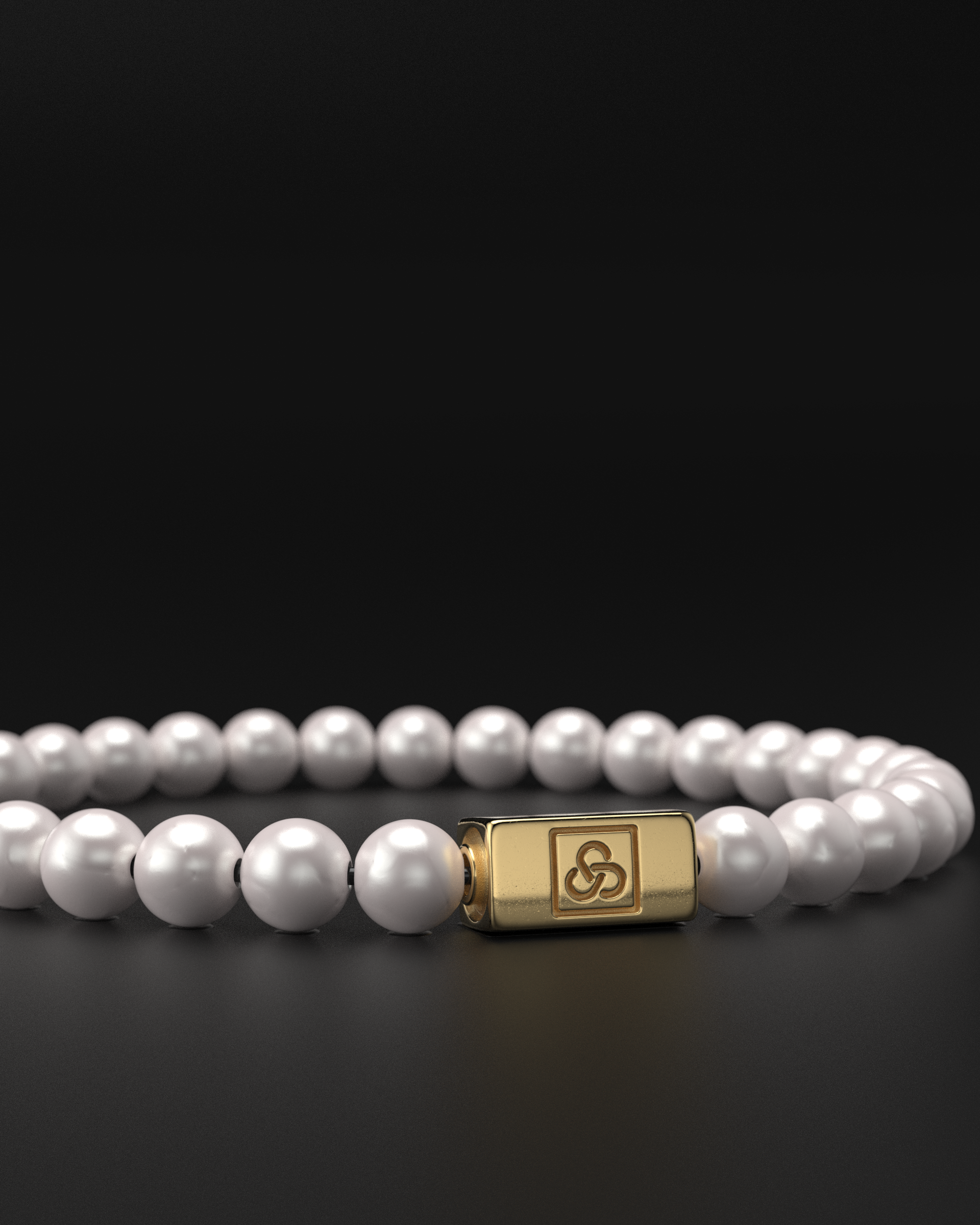 Bracelet Agate Picasso 6mm | Essentiel