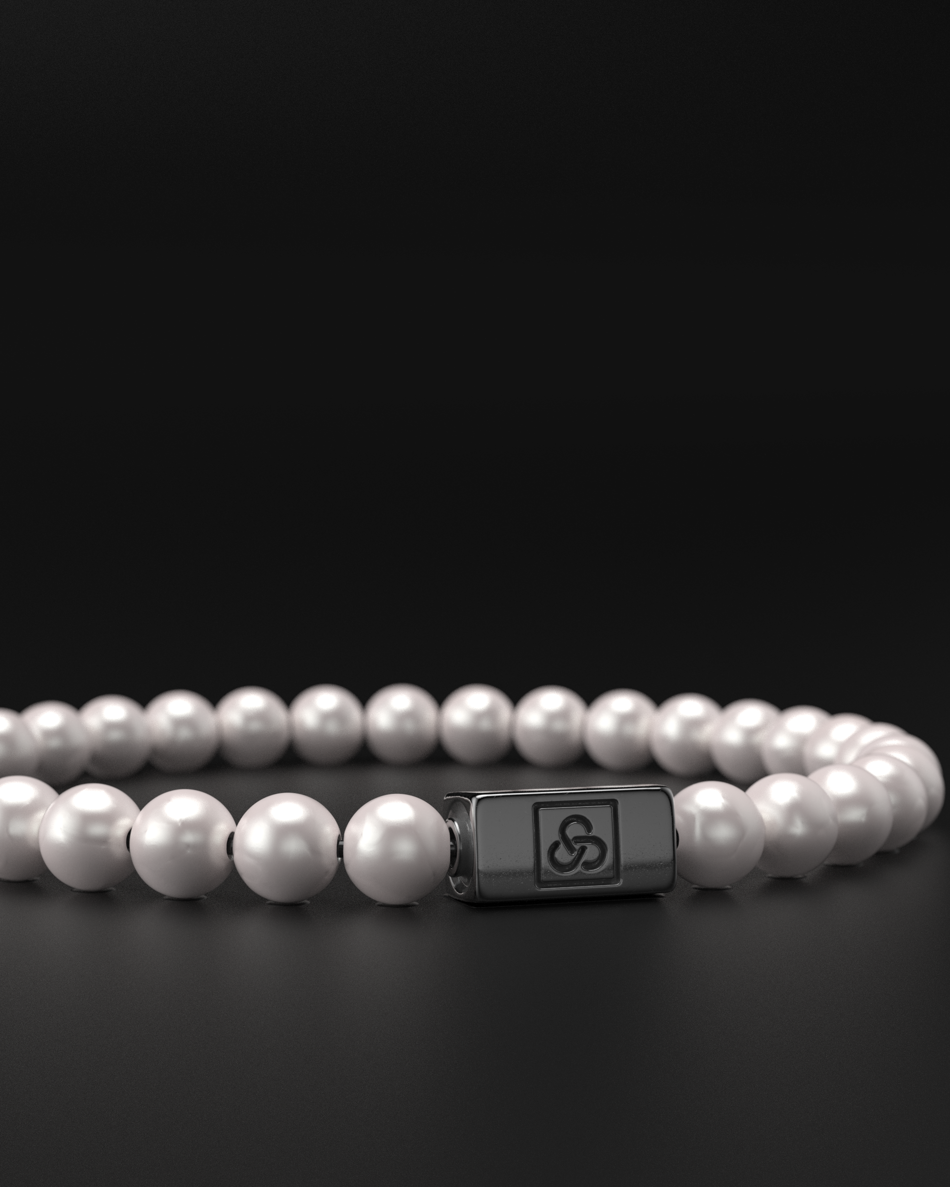 Bracelet Agate Picasso 6mm | Essentiel