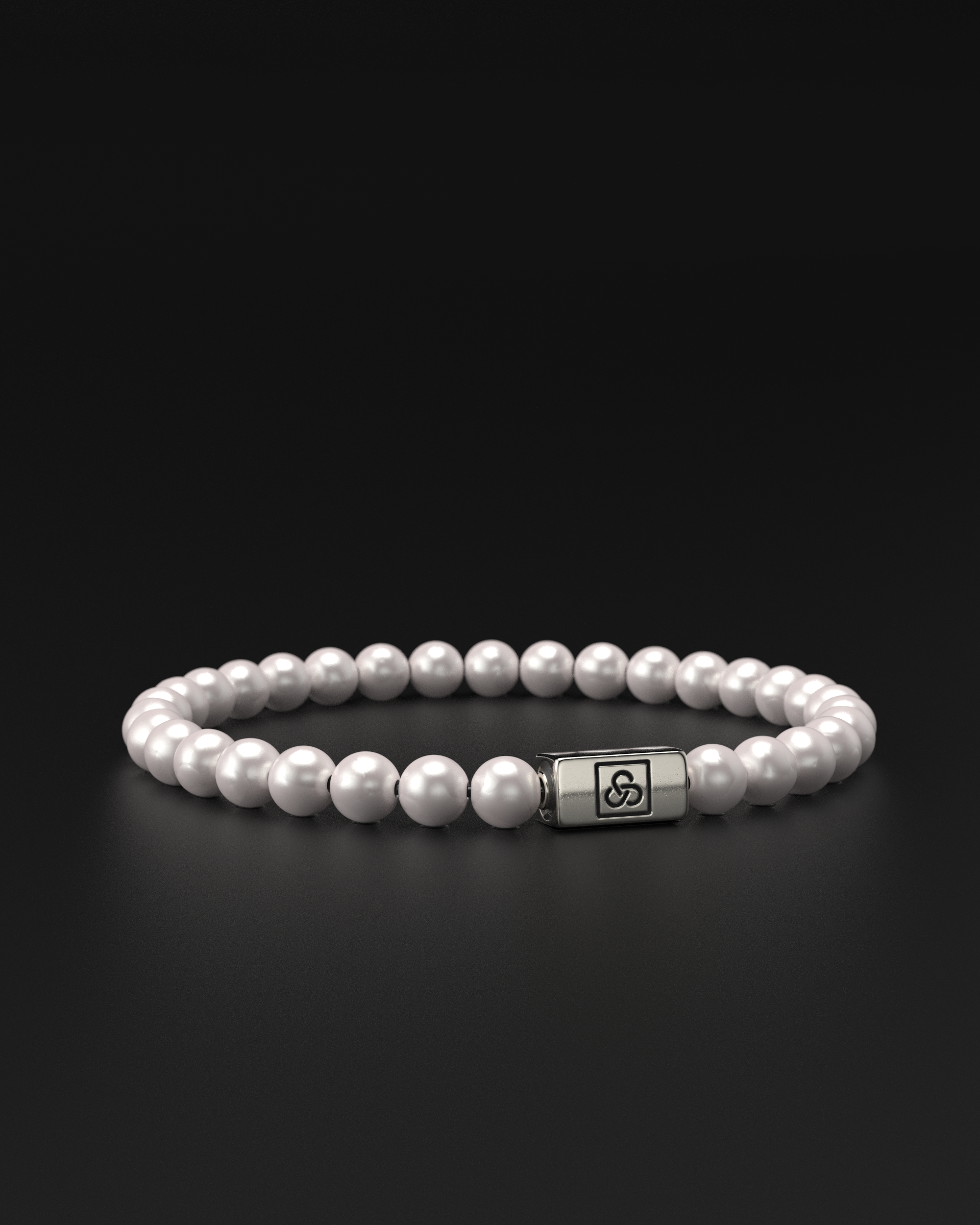 Bracelet Agate Picasso 6mm | Essentiel