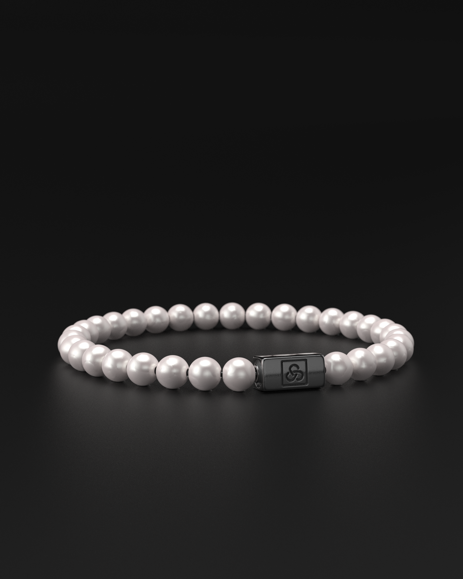 Bracelet Agate Picasso 6mm | Essentiel