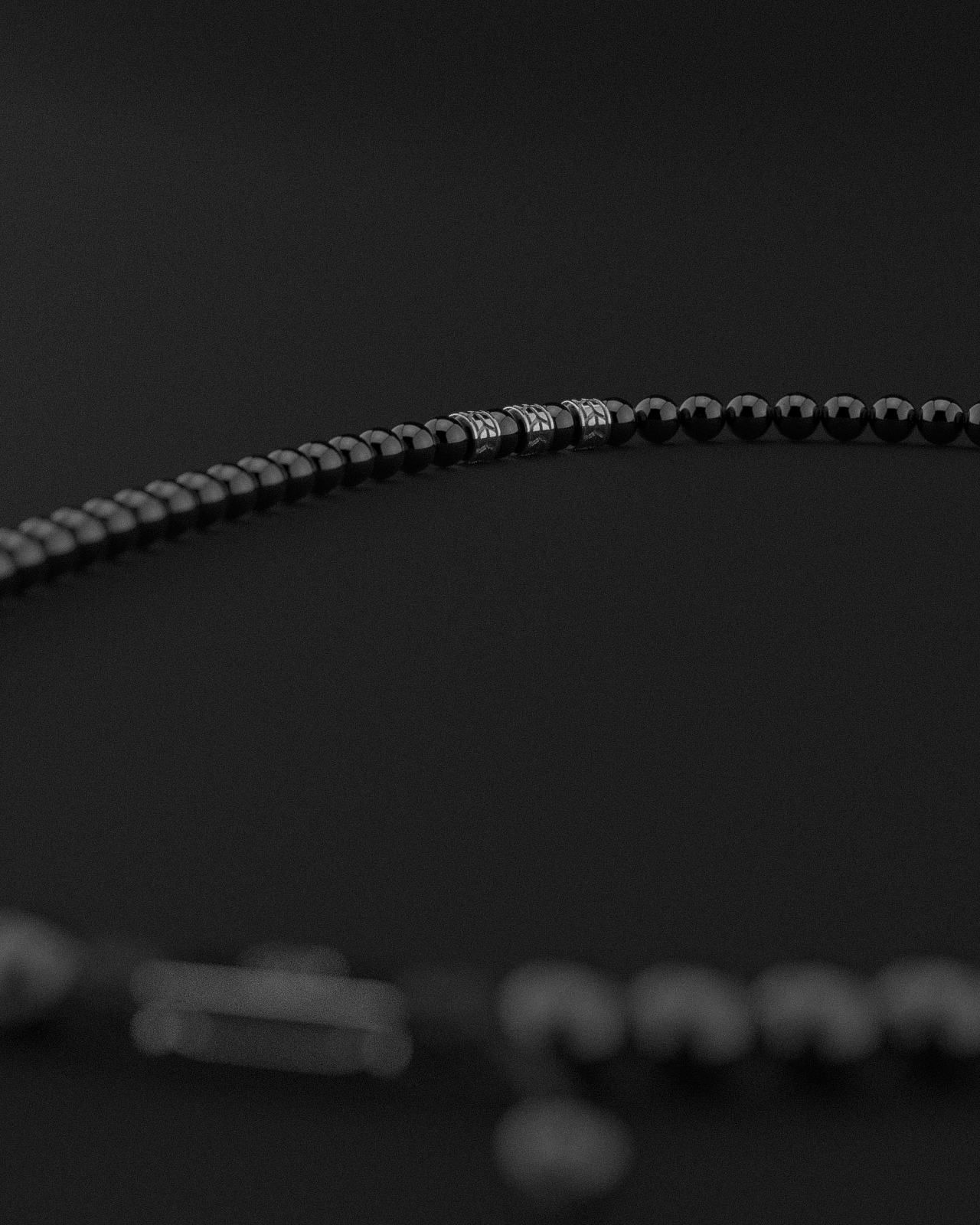 Onyx Necklace 8mm | Royale