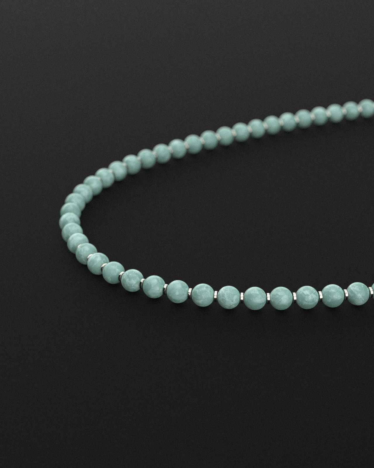 Burmesische Jadekette 8mm | Gebet