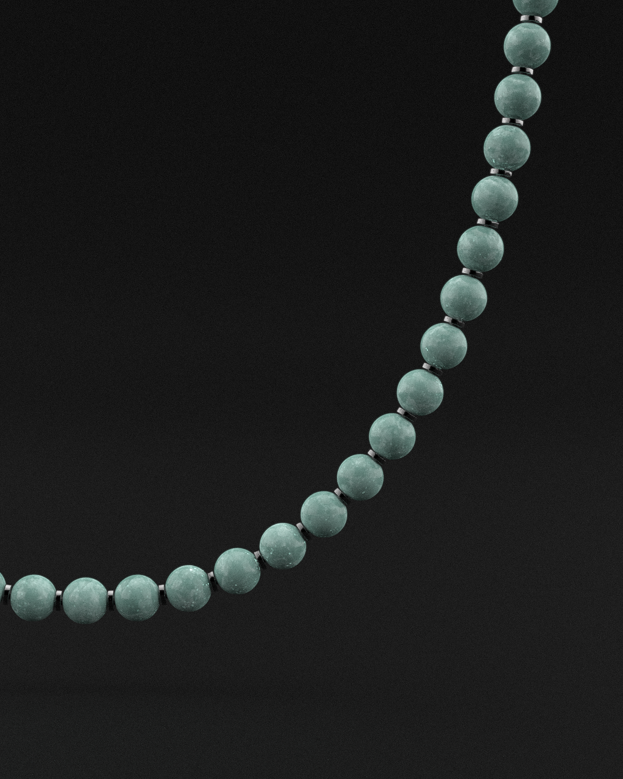 Burmesische Jadekette 8mm | Gebet