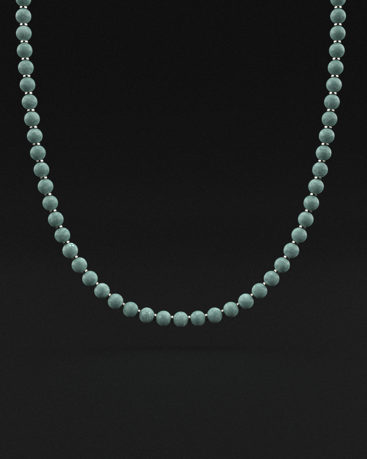 Burmesische Jadekette 8mm | Gebet