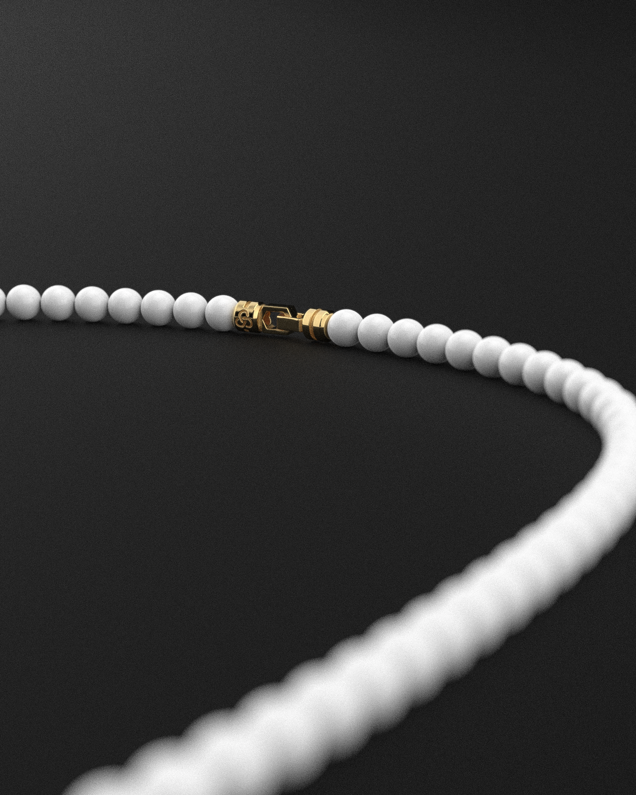 Tridacna Necklace 6mm | Vertex