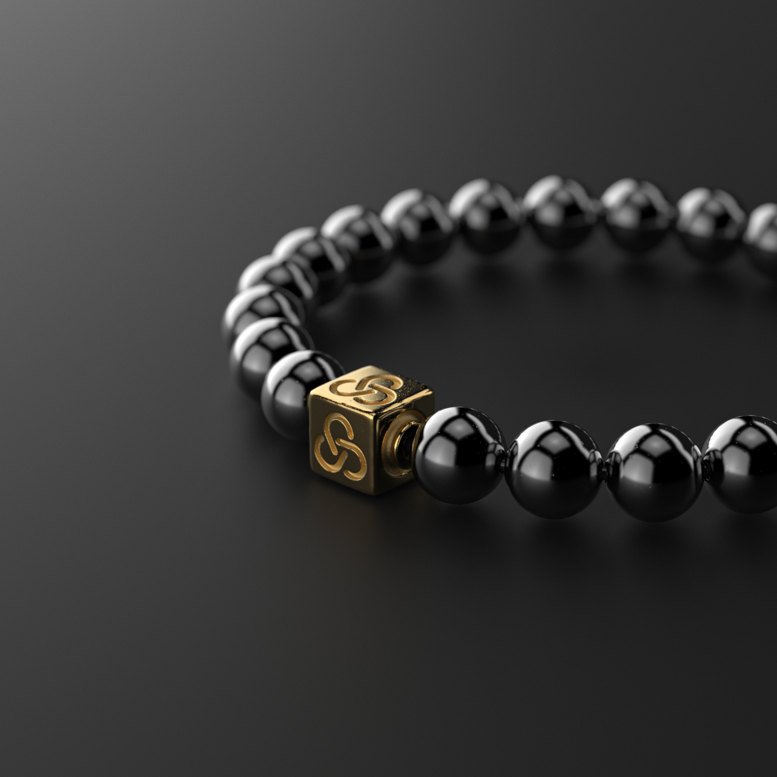 Hematite Bracelet 8mm | Essential