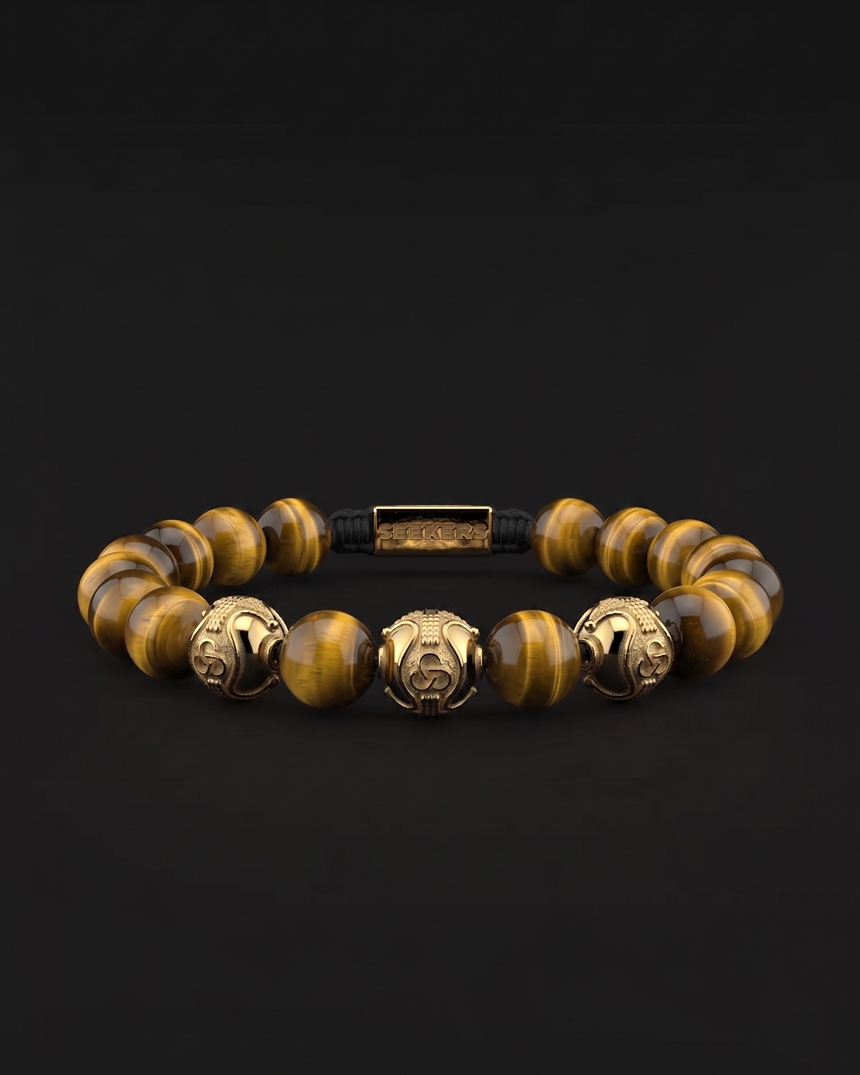 Tiger Eye Bracelet 10mm | Premium
