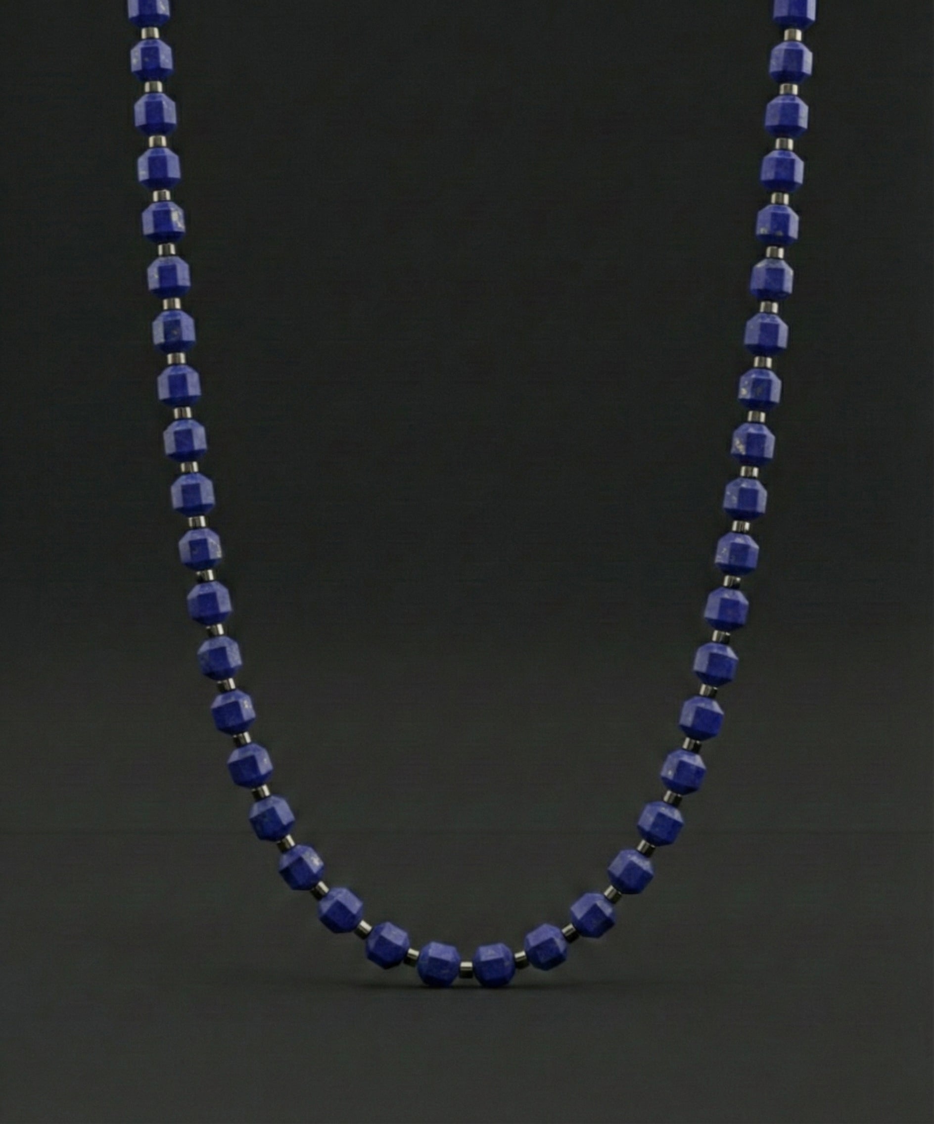 Lapis Lazuli Necklace 5mm | Kubic