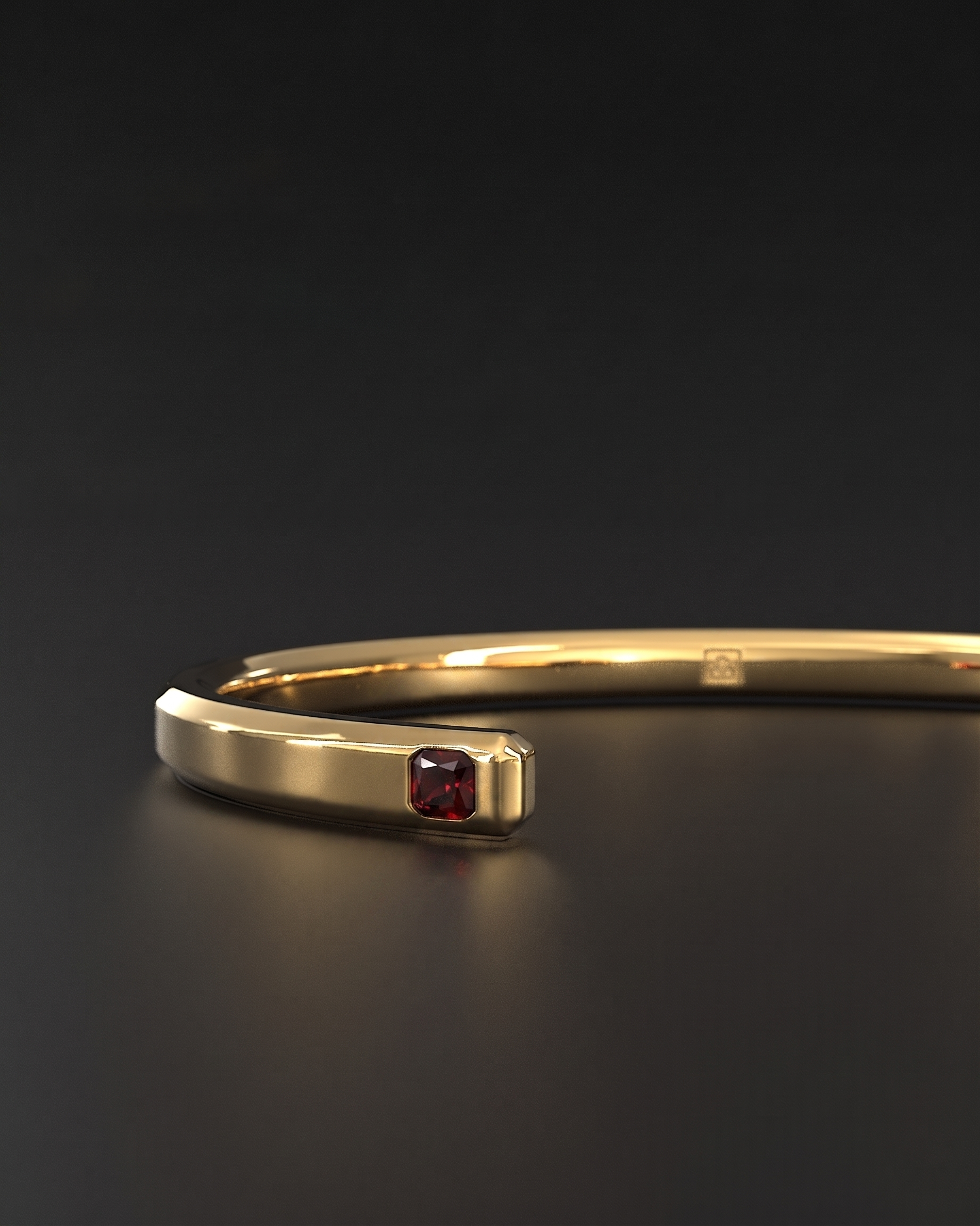Cuff Bracelet #4 5mm | Kubic