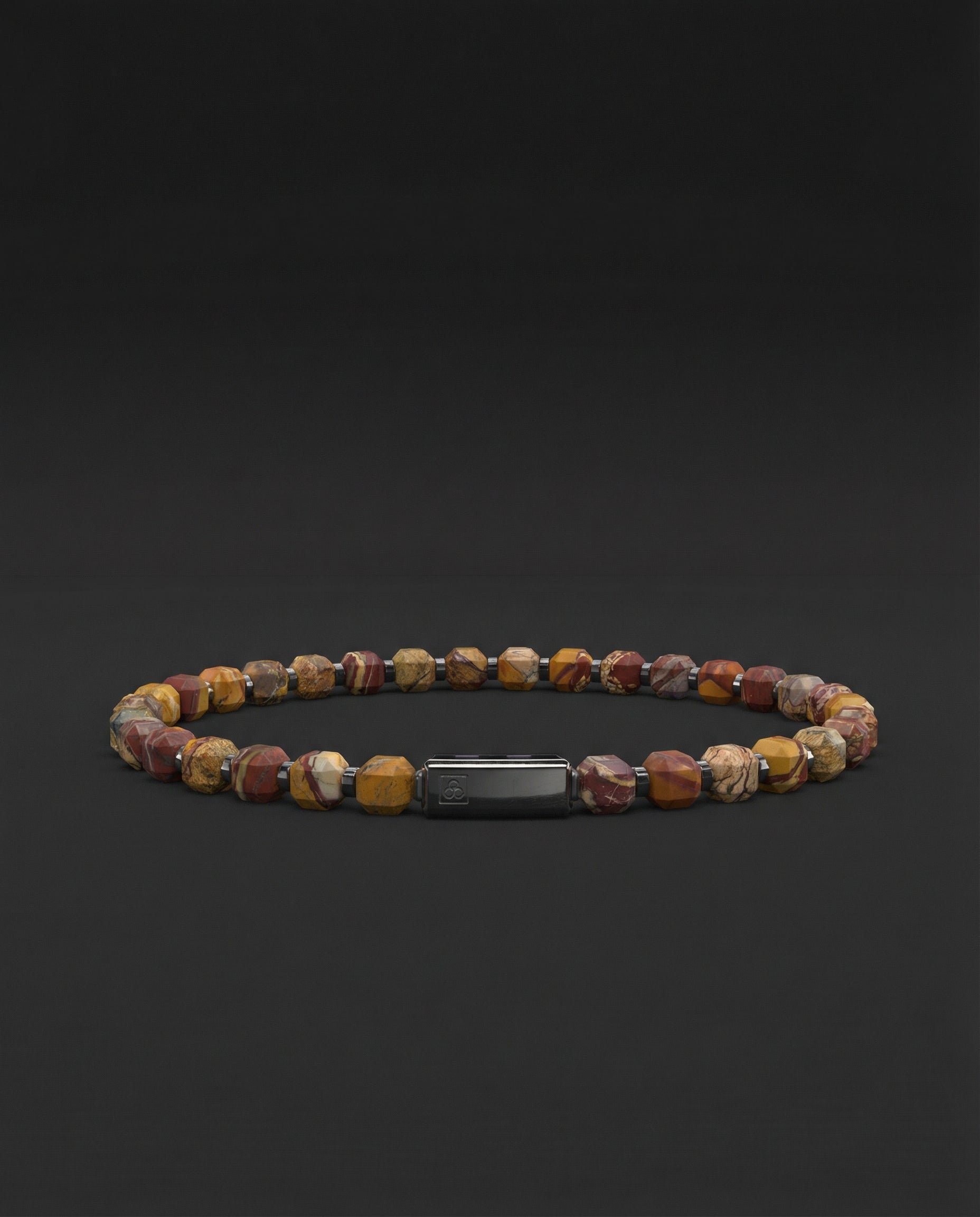 Red Picasso Bracelet 5mm | Kubic