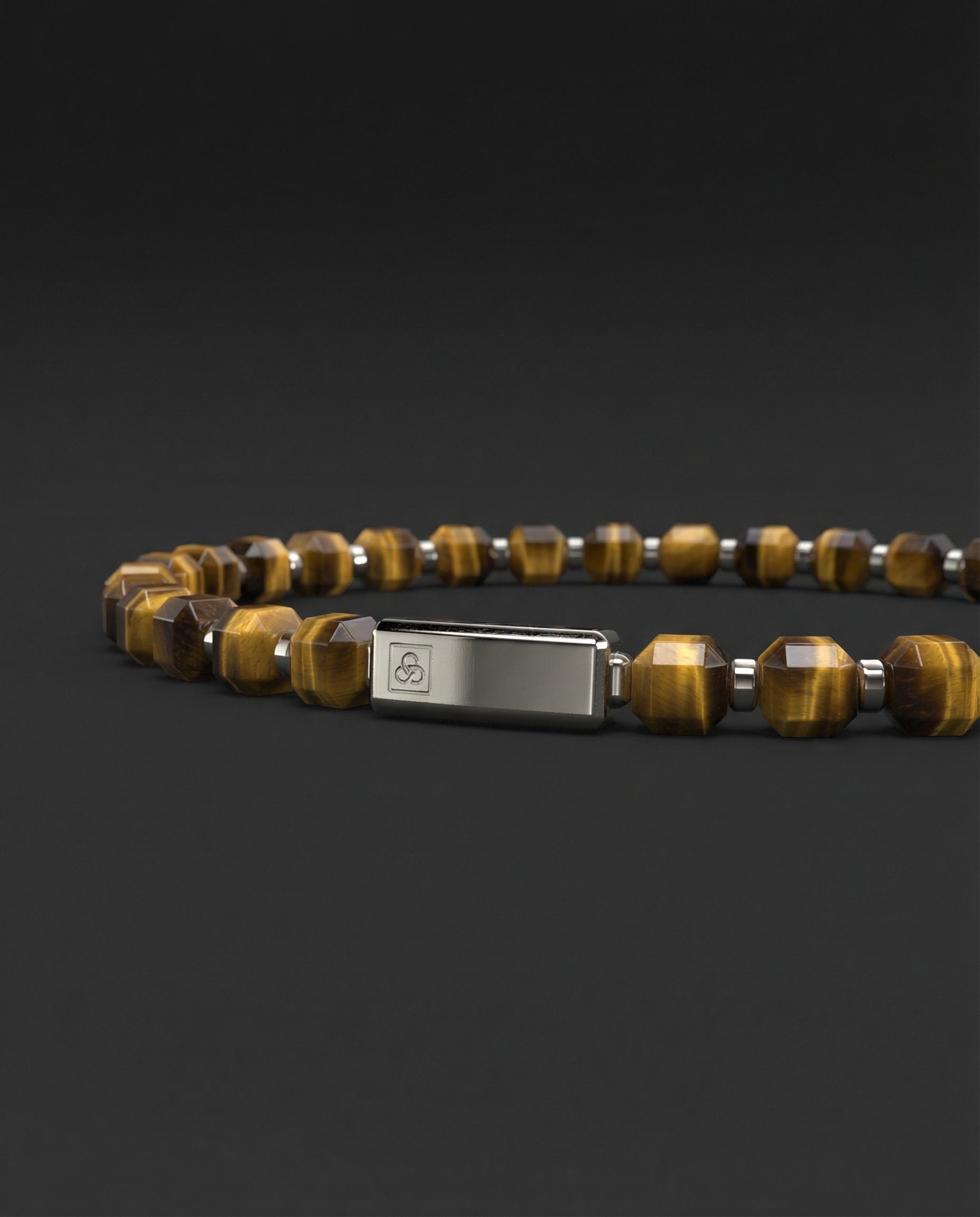 Tiger Eye Bracelet 5mm | Kubic