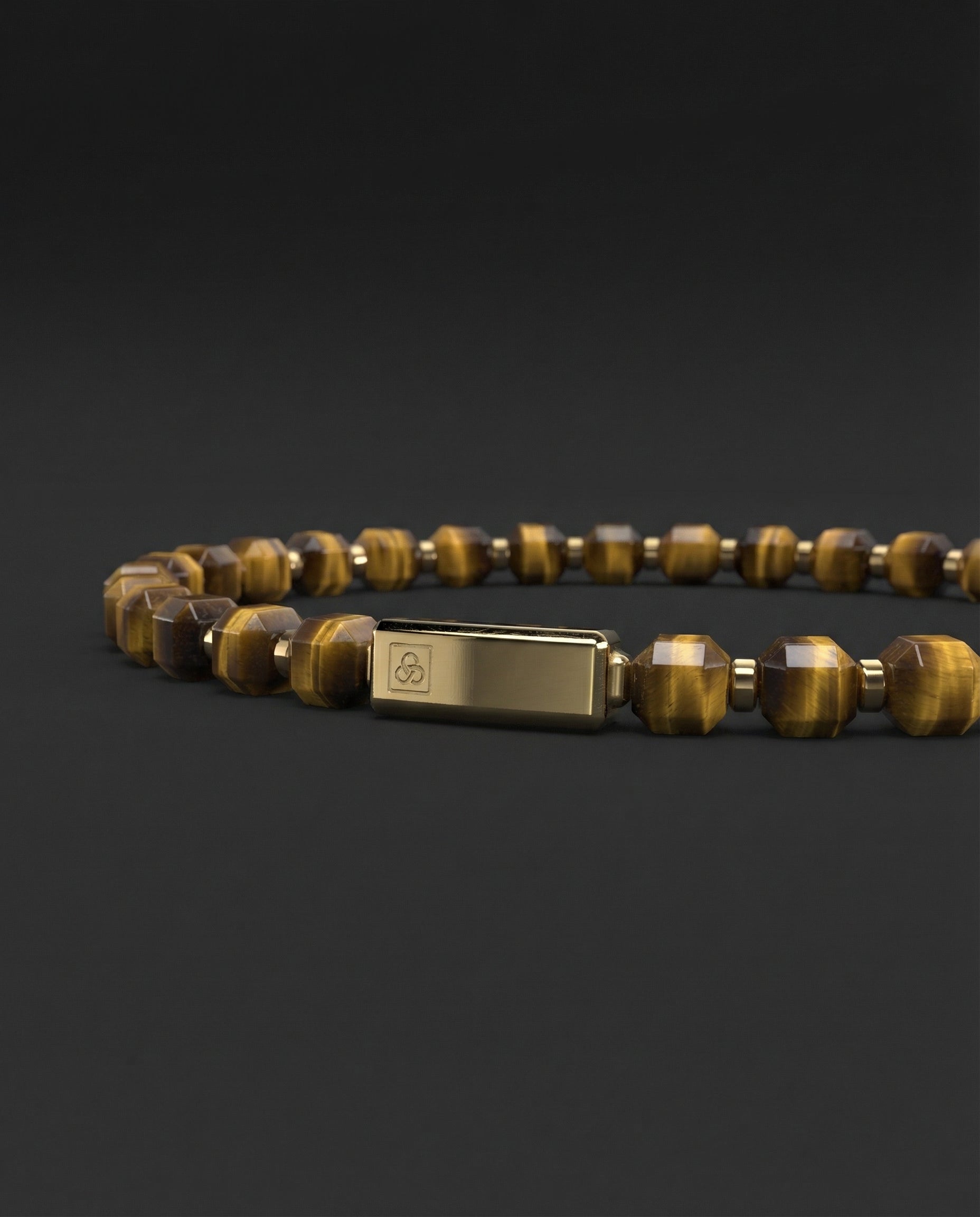 Tiger Eye Bracelet 5mm | Kubic
