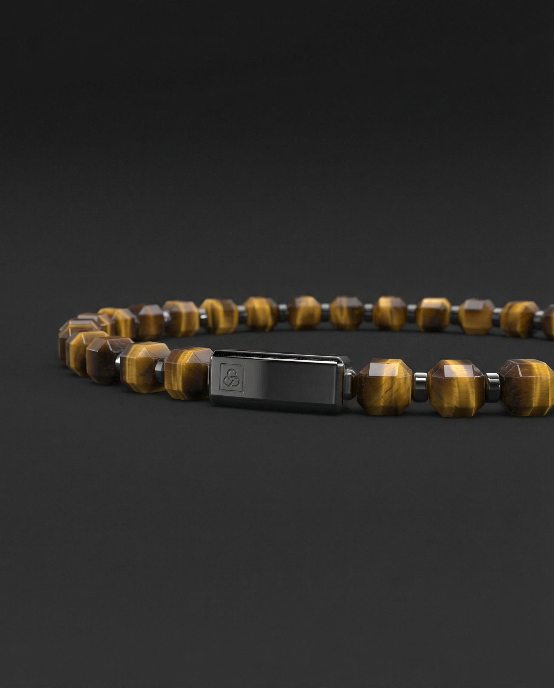 Tiger Eye Bracelet 5mm | Kubic
