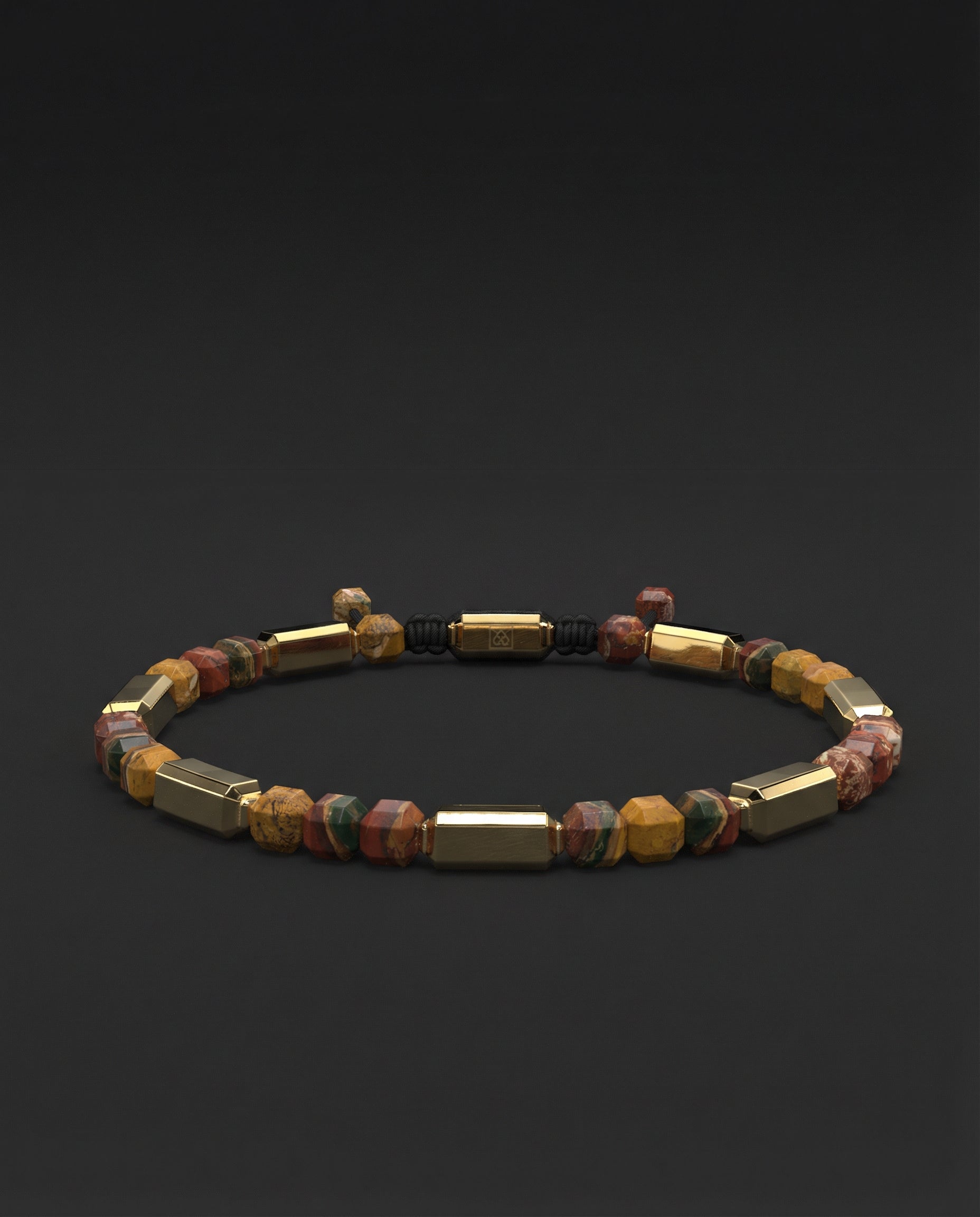 Red Picasso Bracelet #2 5mm | Kubic