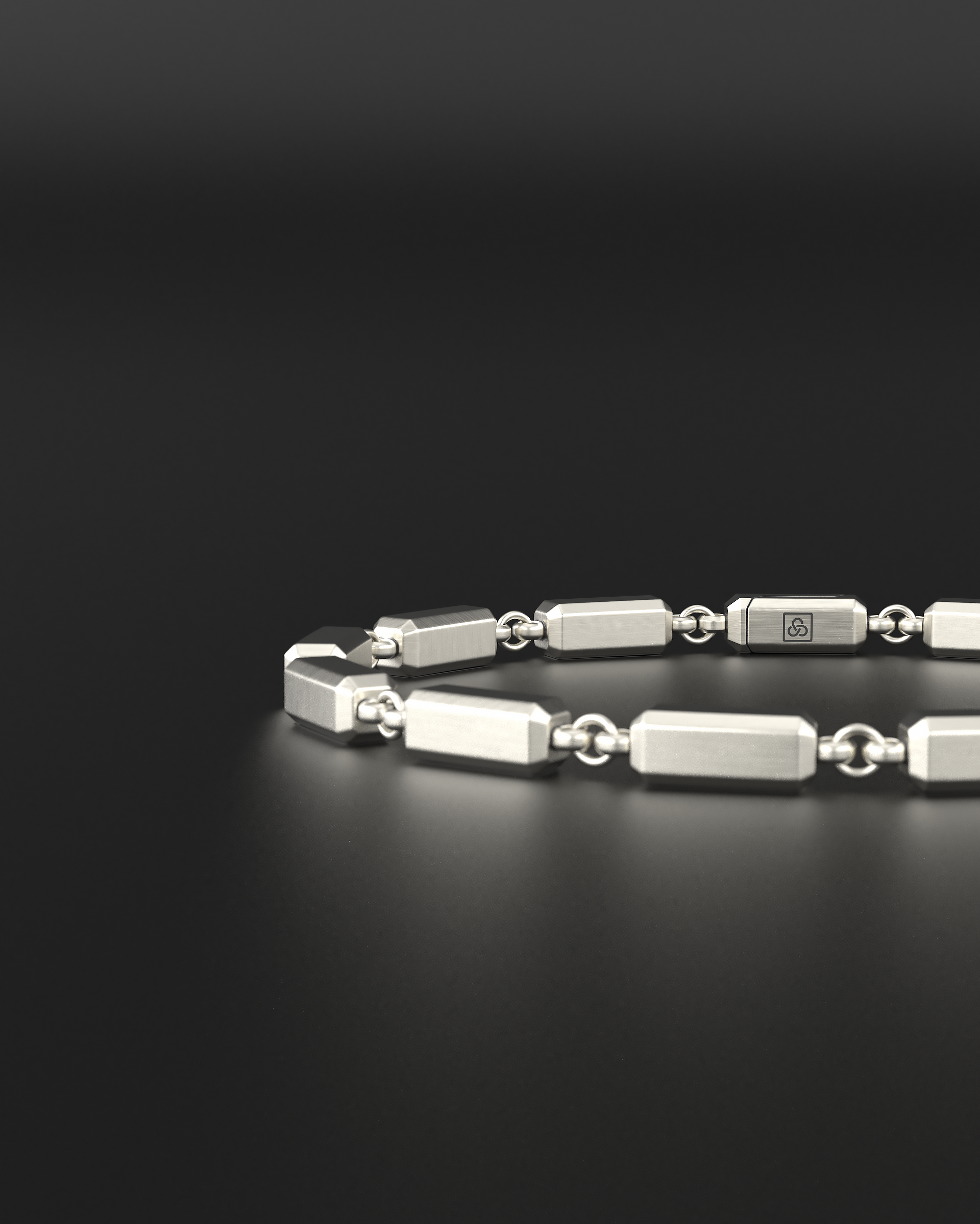 Silver Bracelet 4mm #3 | Kubic