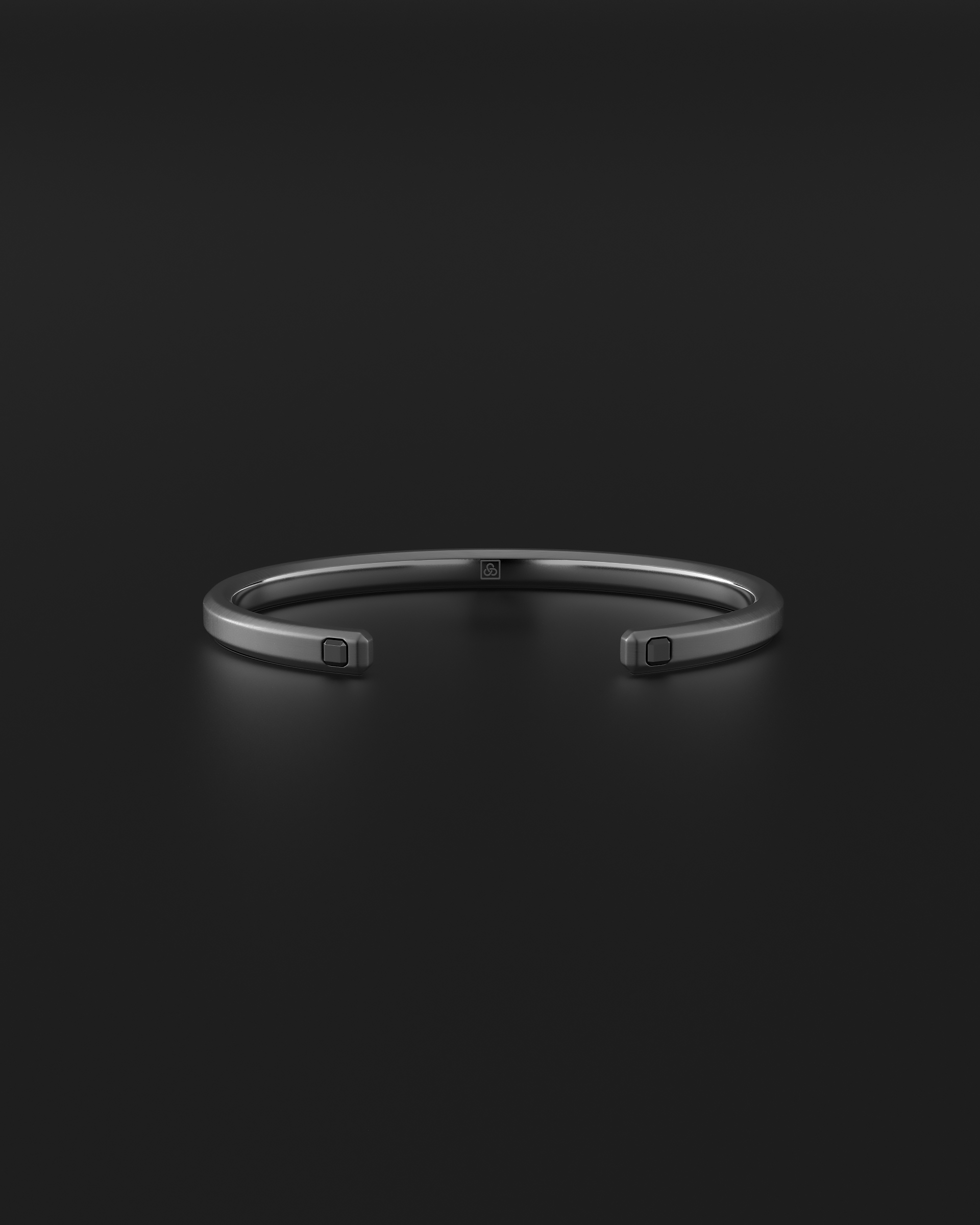 Black Gold Bracelet 4mm #4 | Kubic