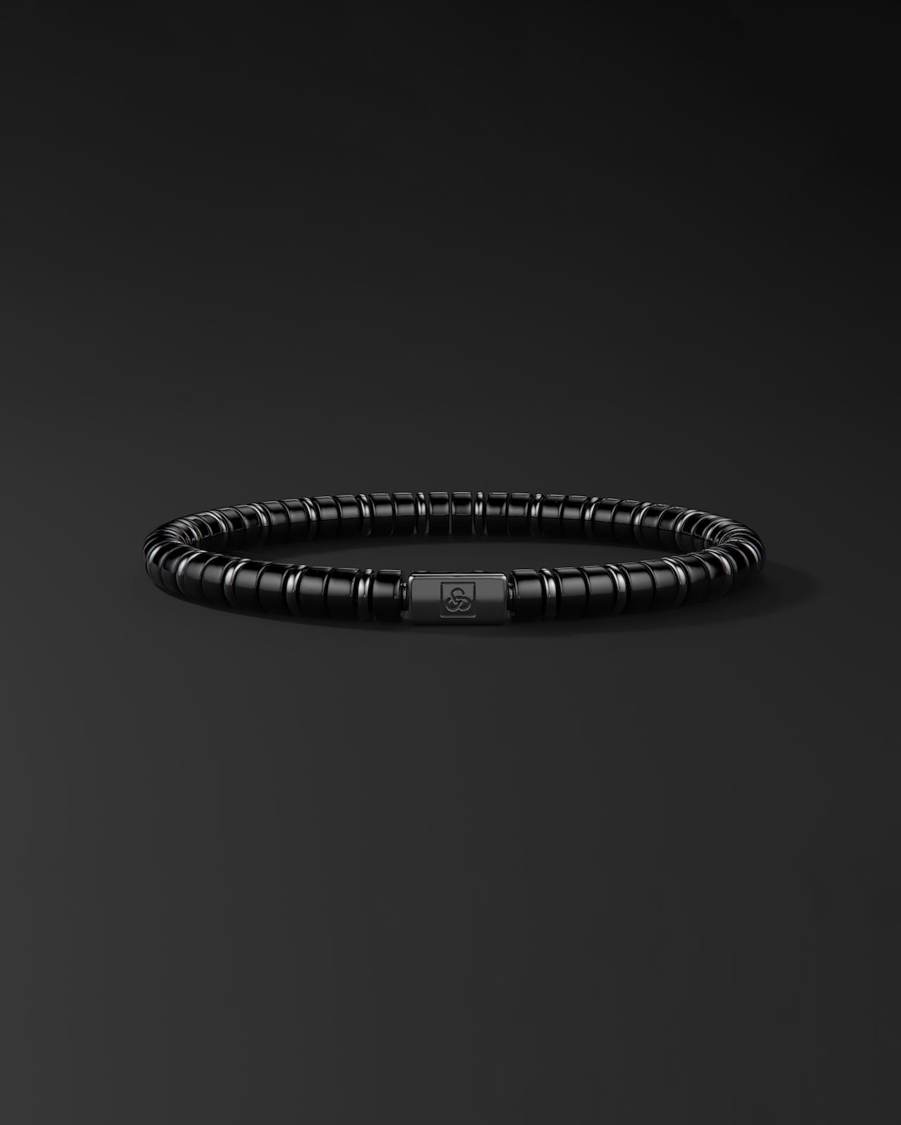 Pulsera de ónix de 6 mm | Espaciador #2