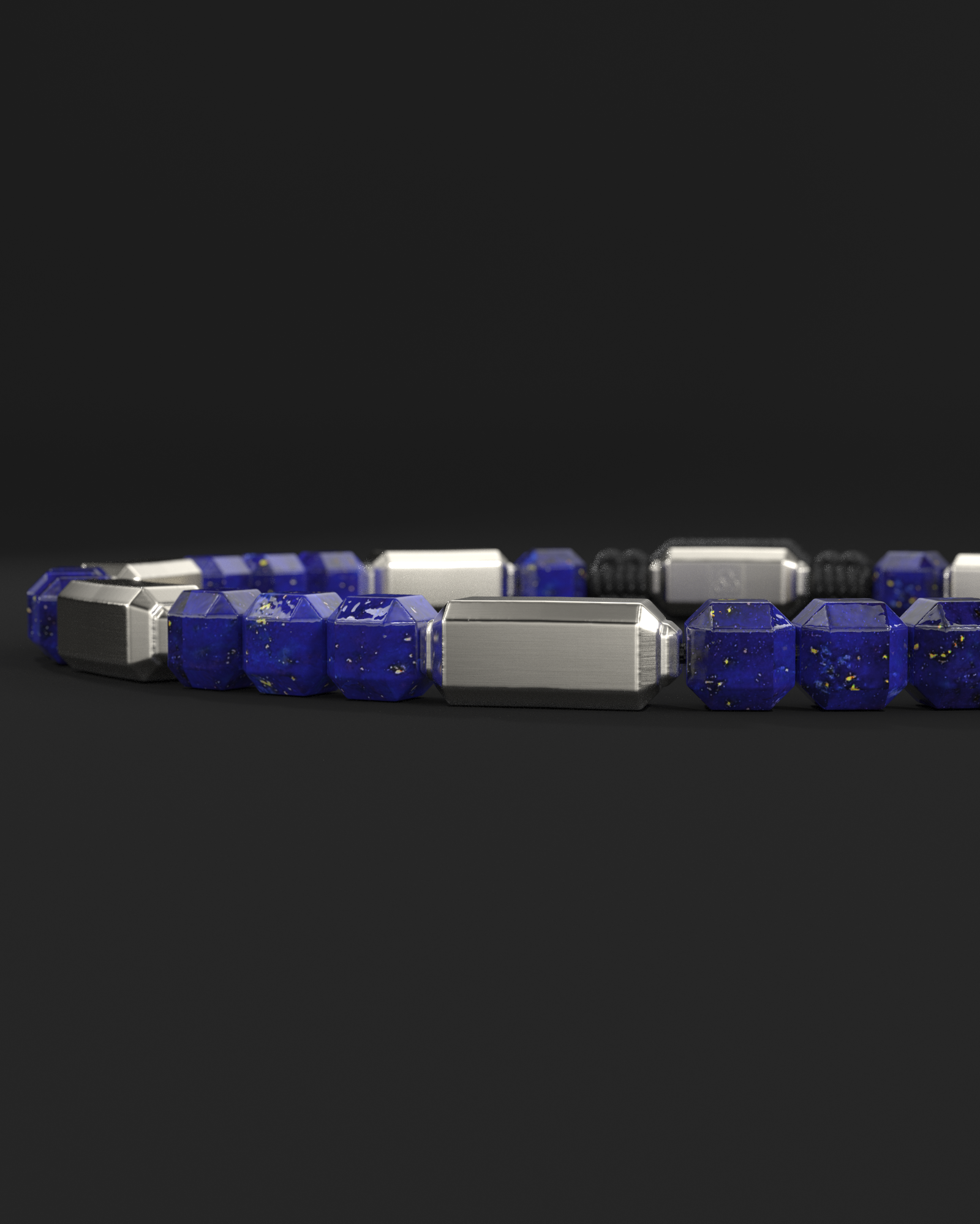 Lapis Lazuli Bracelet #2 5mm | Kubic