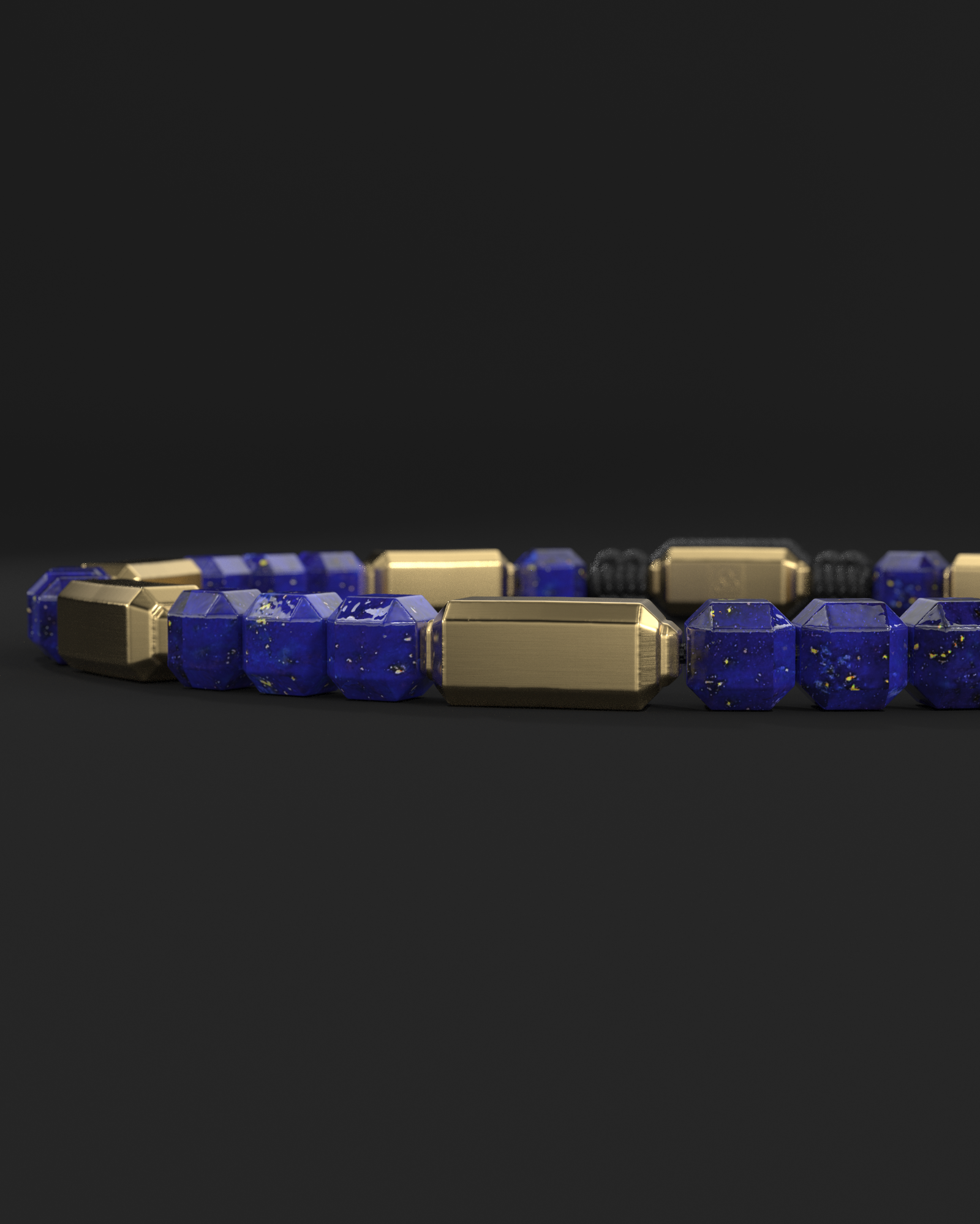 Lapis Lazuli Bracelet #2 5mm | Kubic