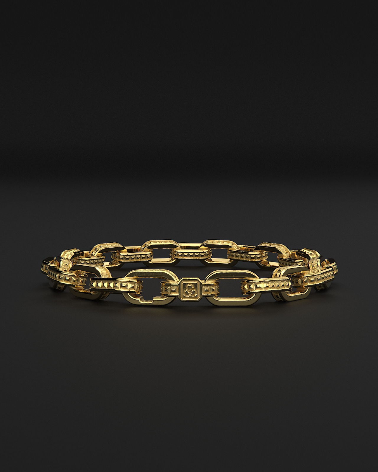 Raw Chain Bracelet #3
