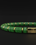 Bracciale in Giada Verde 6mm | Distanziatore n. 2