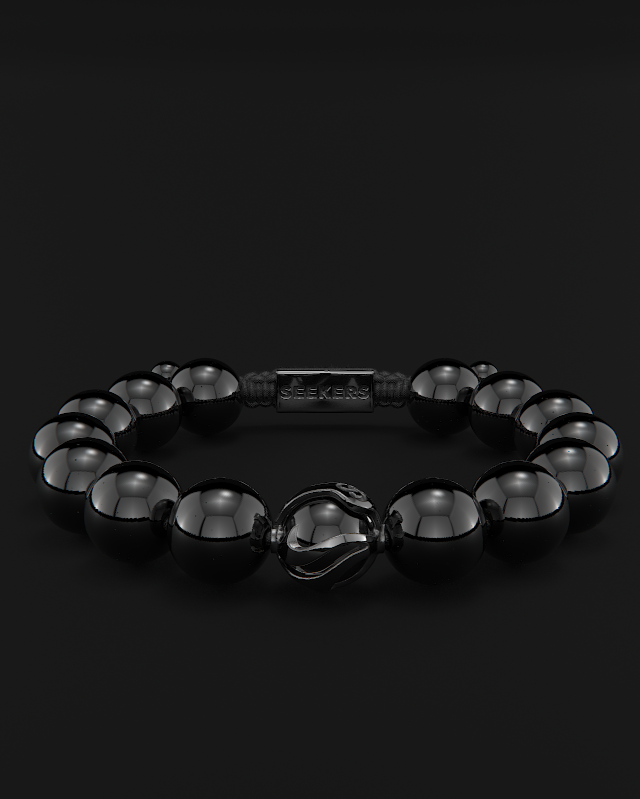 Onyx Bracelet 12mm | Waves