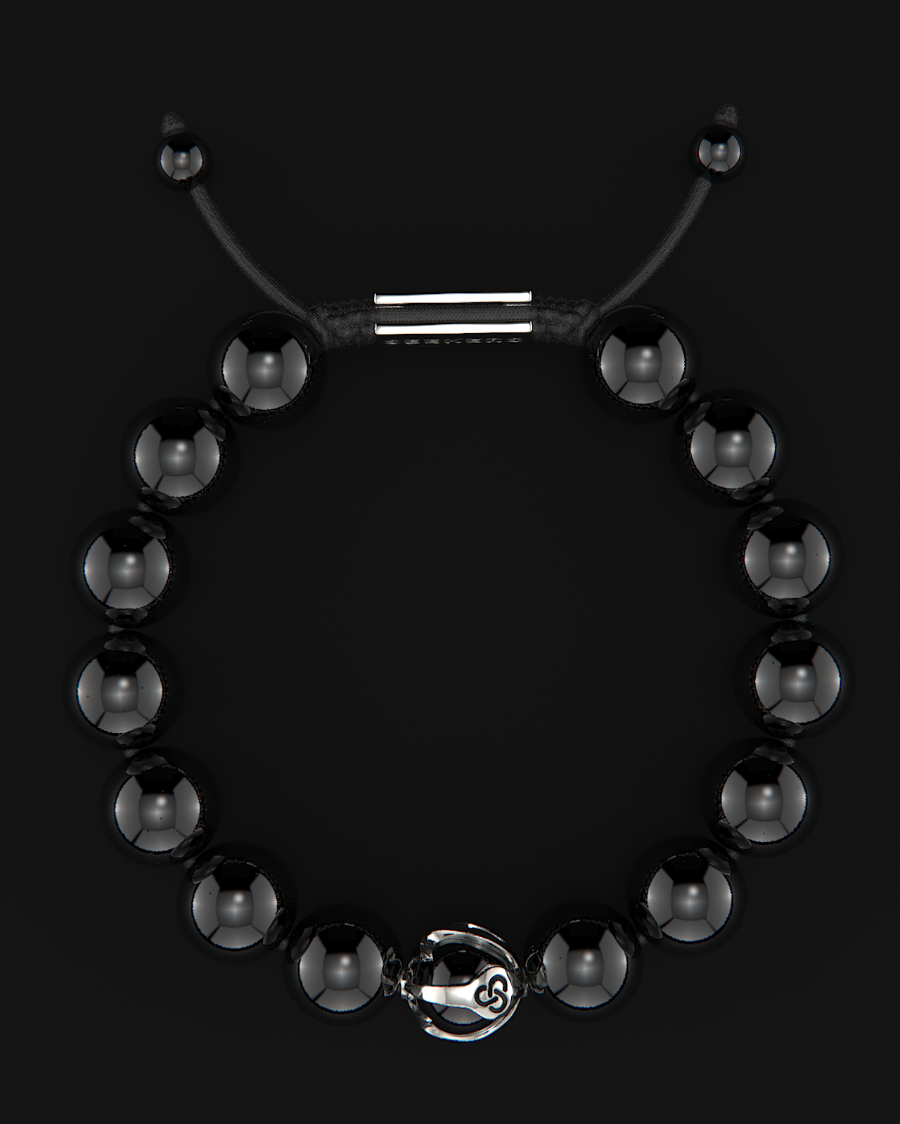 Onyx Bracelet 12mm | Waves