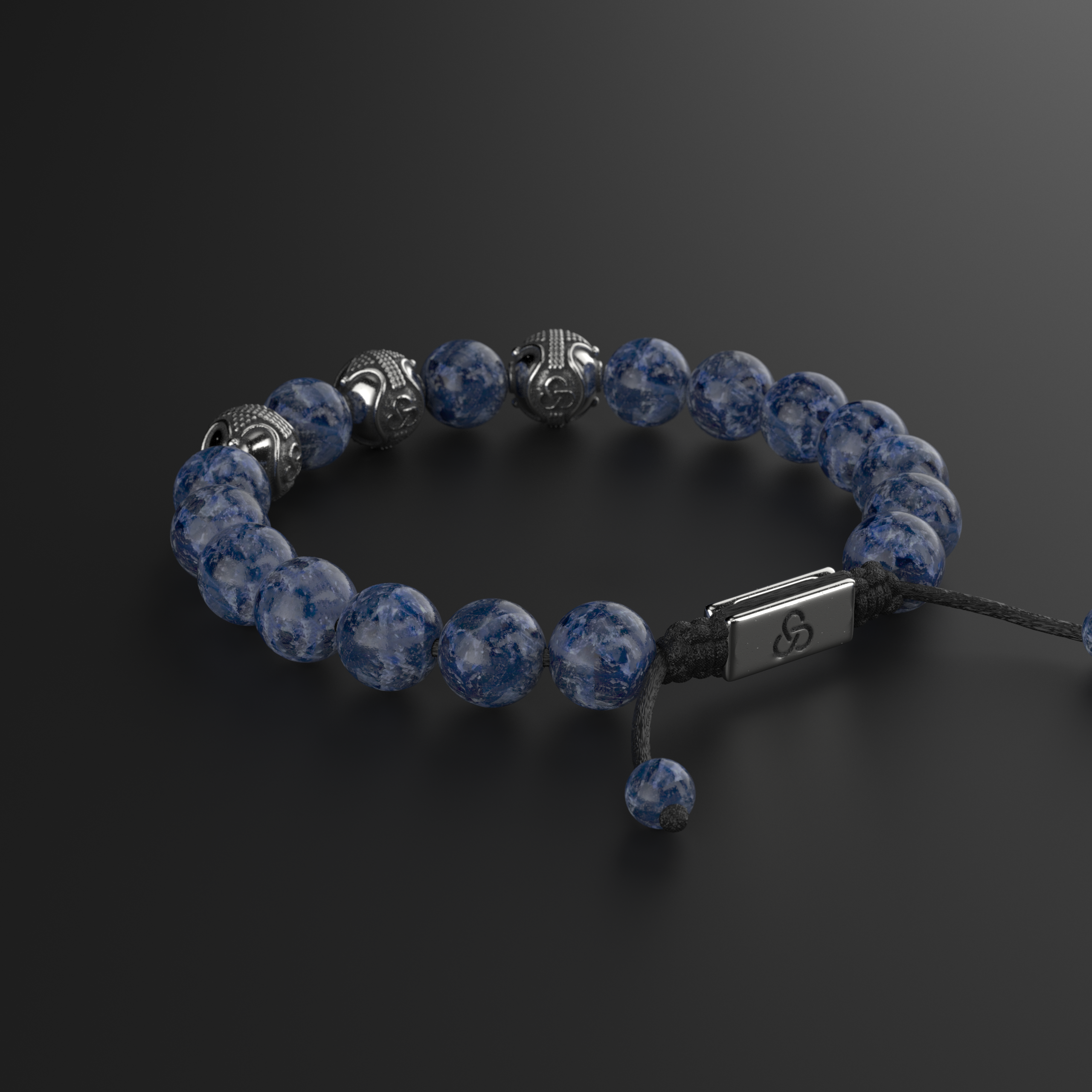 Sodalite Bracelet 10mm | Premium