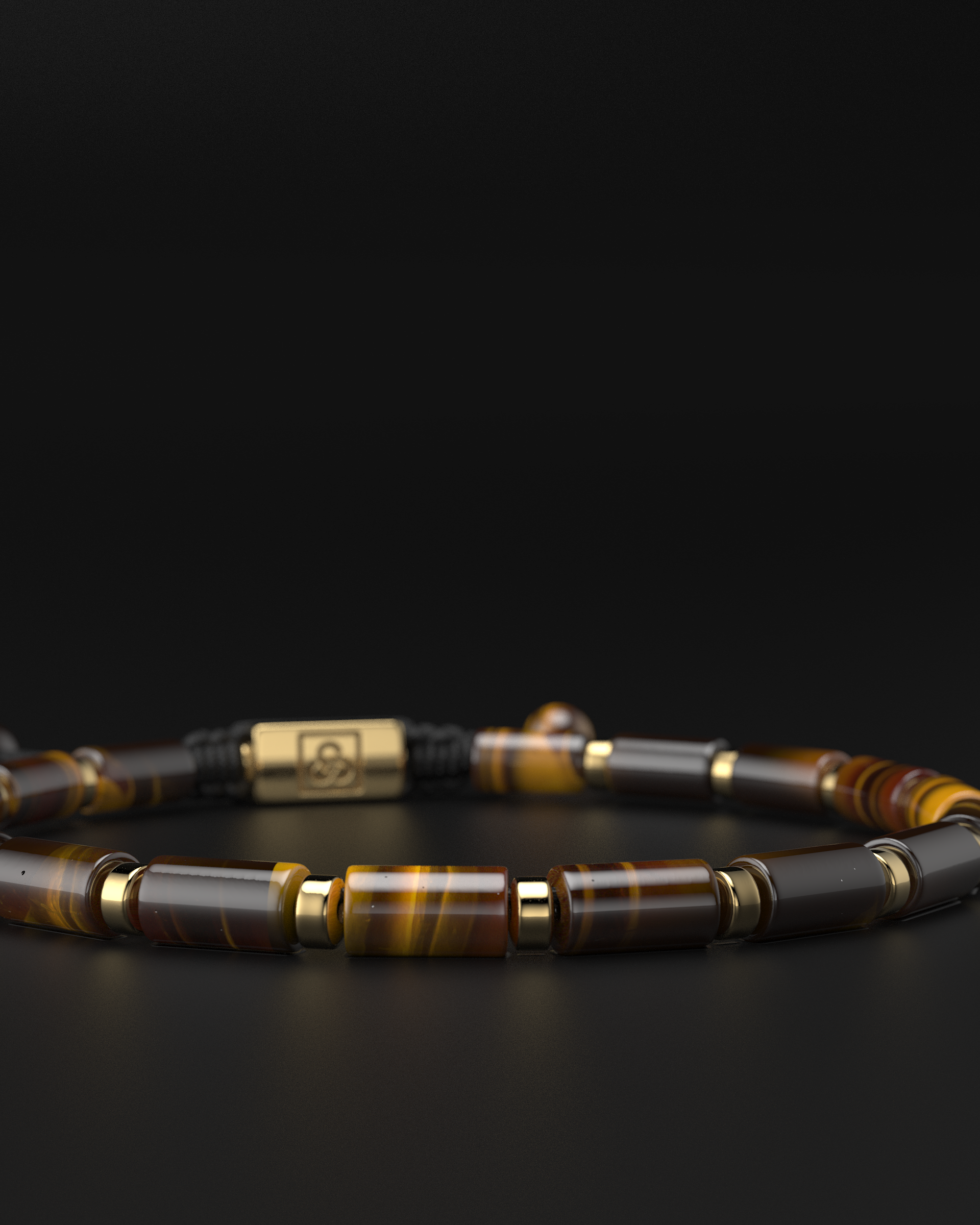 Pulsera de Ónix + Hematita 4mm | TUBO