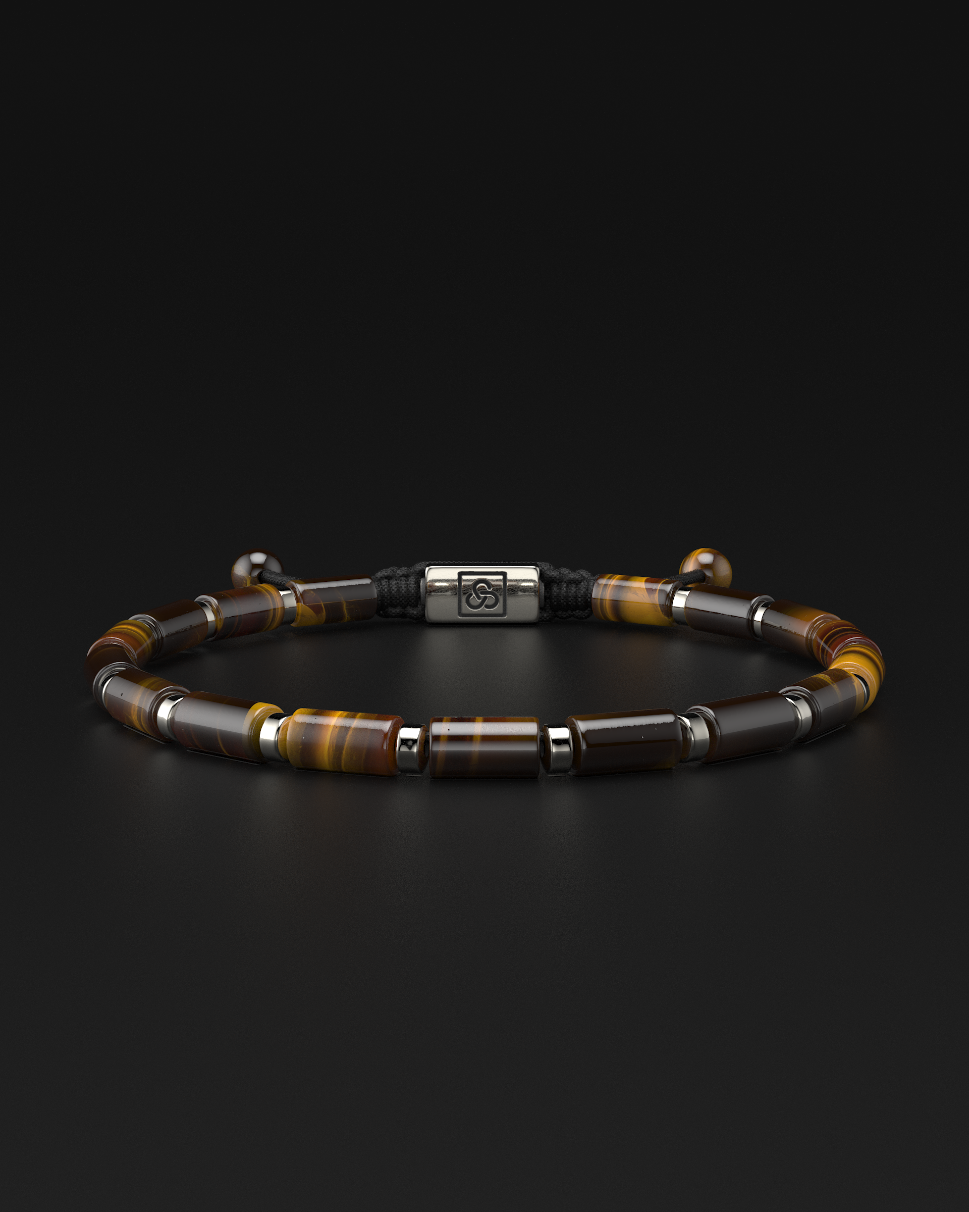 Pulsera de Ónix + Hematita 4mm | TUBO