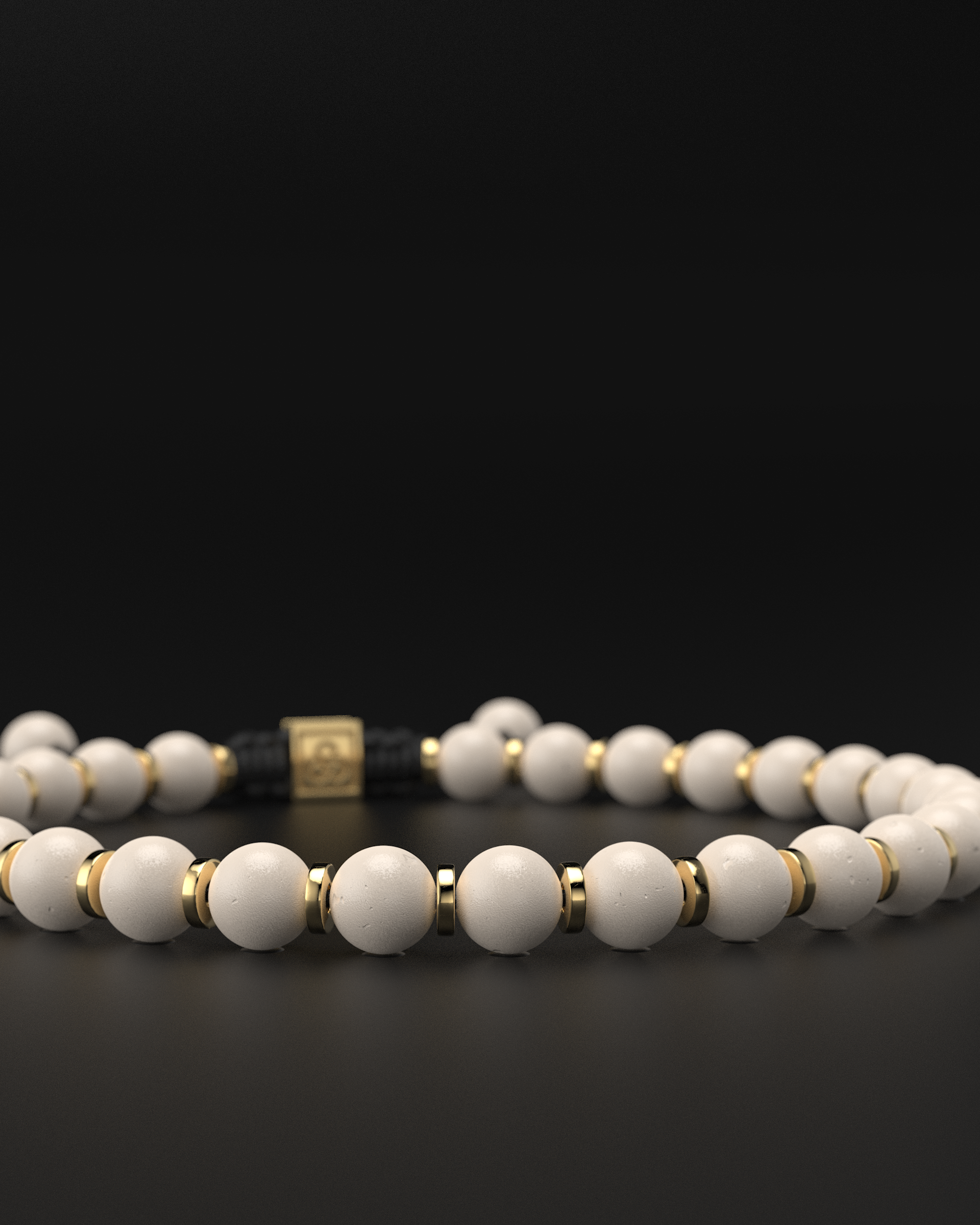 Pulsera de jade rojo de 8 mm | Oración