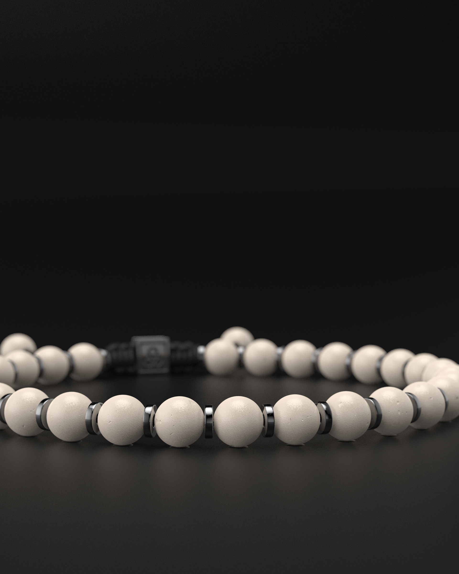 Pulsera de jade rojo de 8 mm | Oración