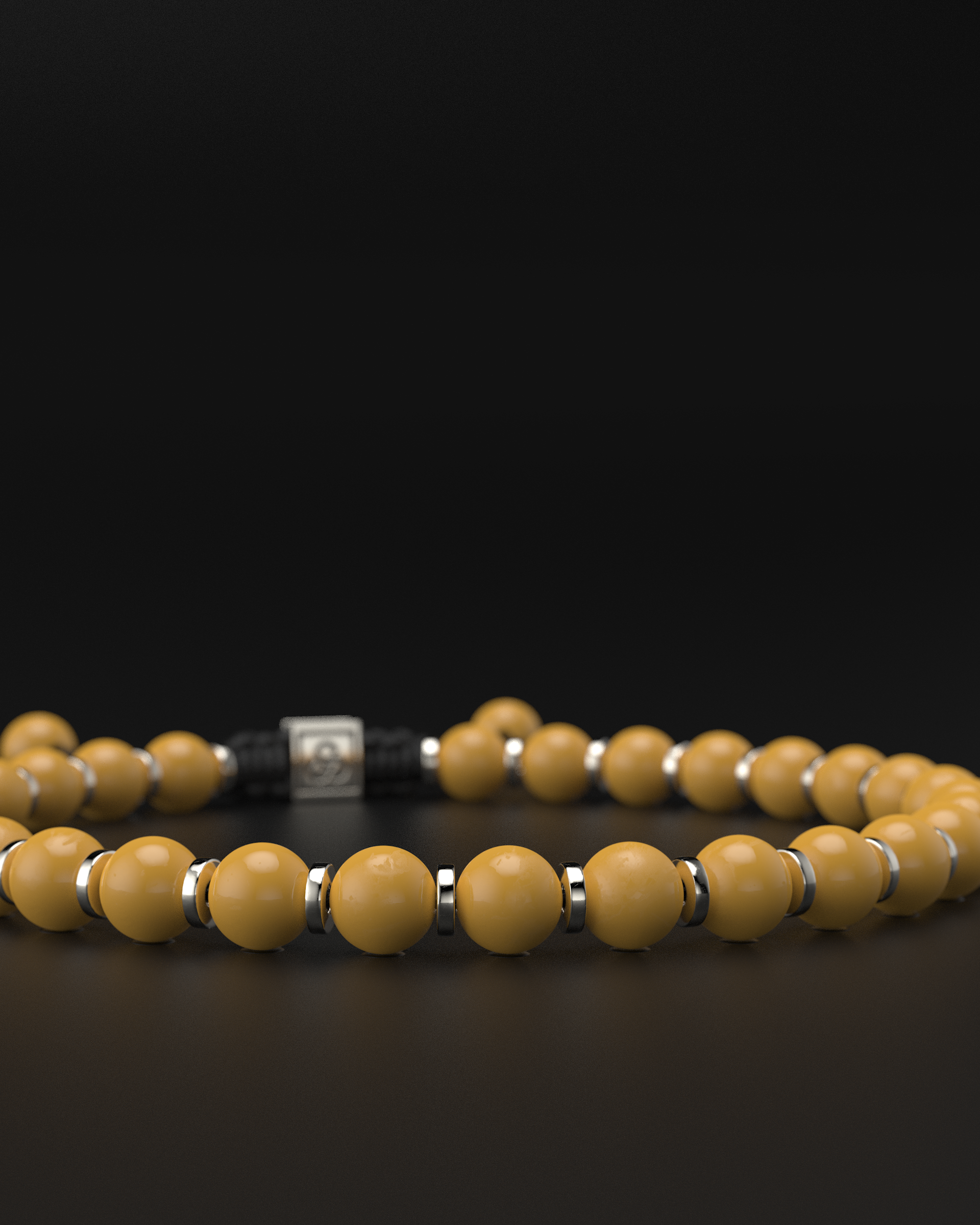 Bracciale in giada rossa 8mm | Preghiera