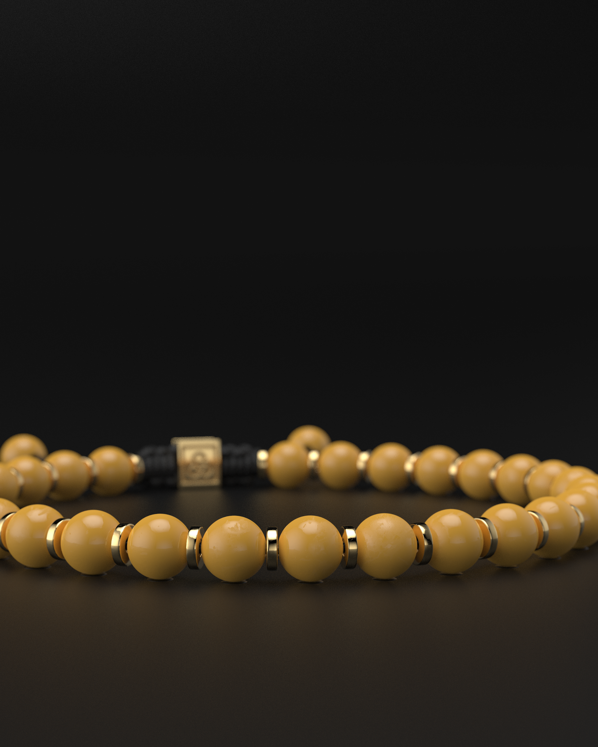 Bracciale in giada rossa 8mm | Preghiera