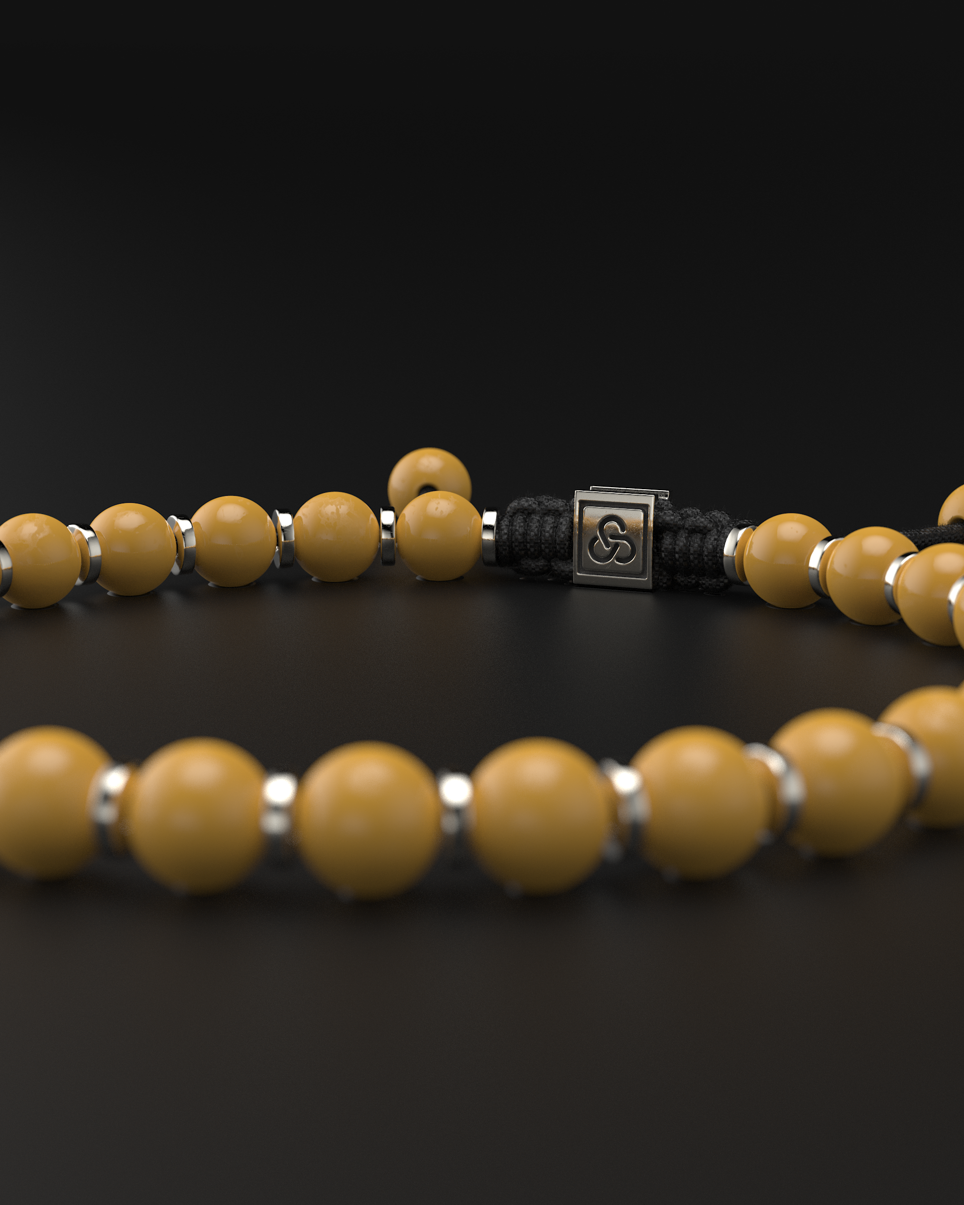 Bracciale in giada rossa 8mm | Preghiera