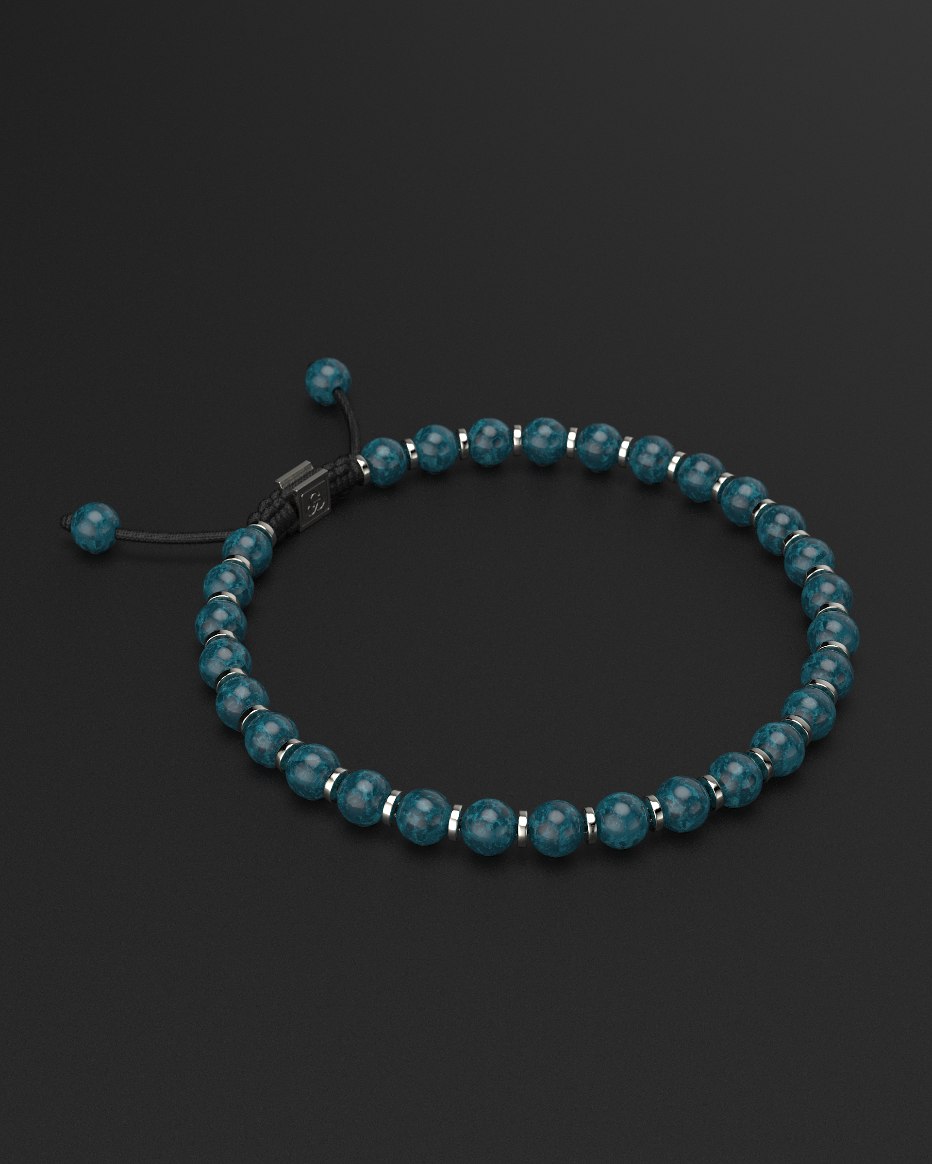 Pulsera de jade rojo de 8 mm | Oración