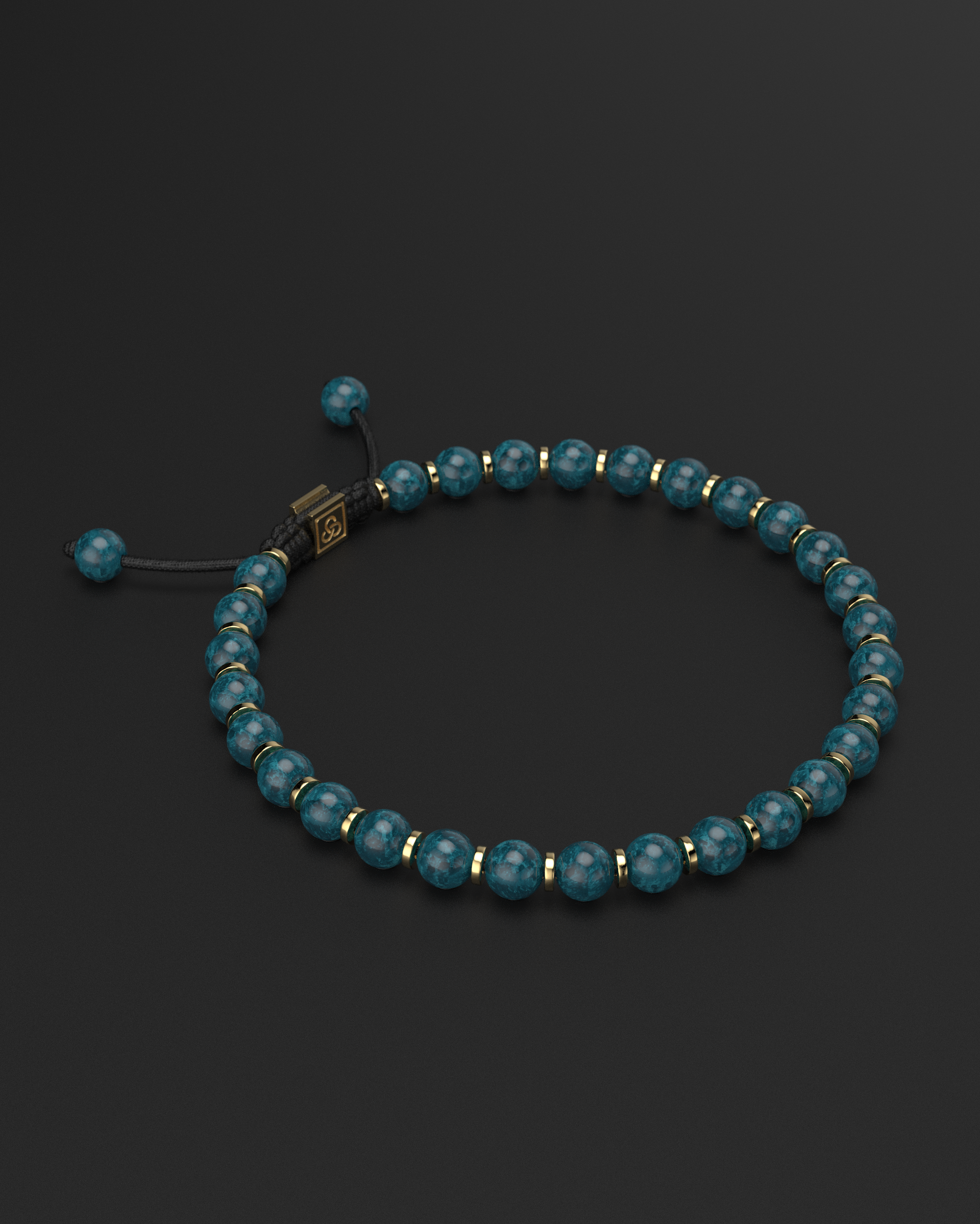 Pulsera de jade rojo de 8 mm | Oración
