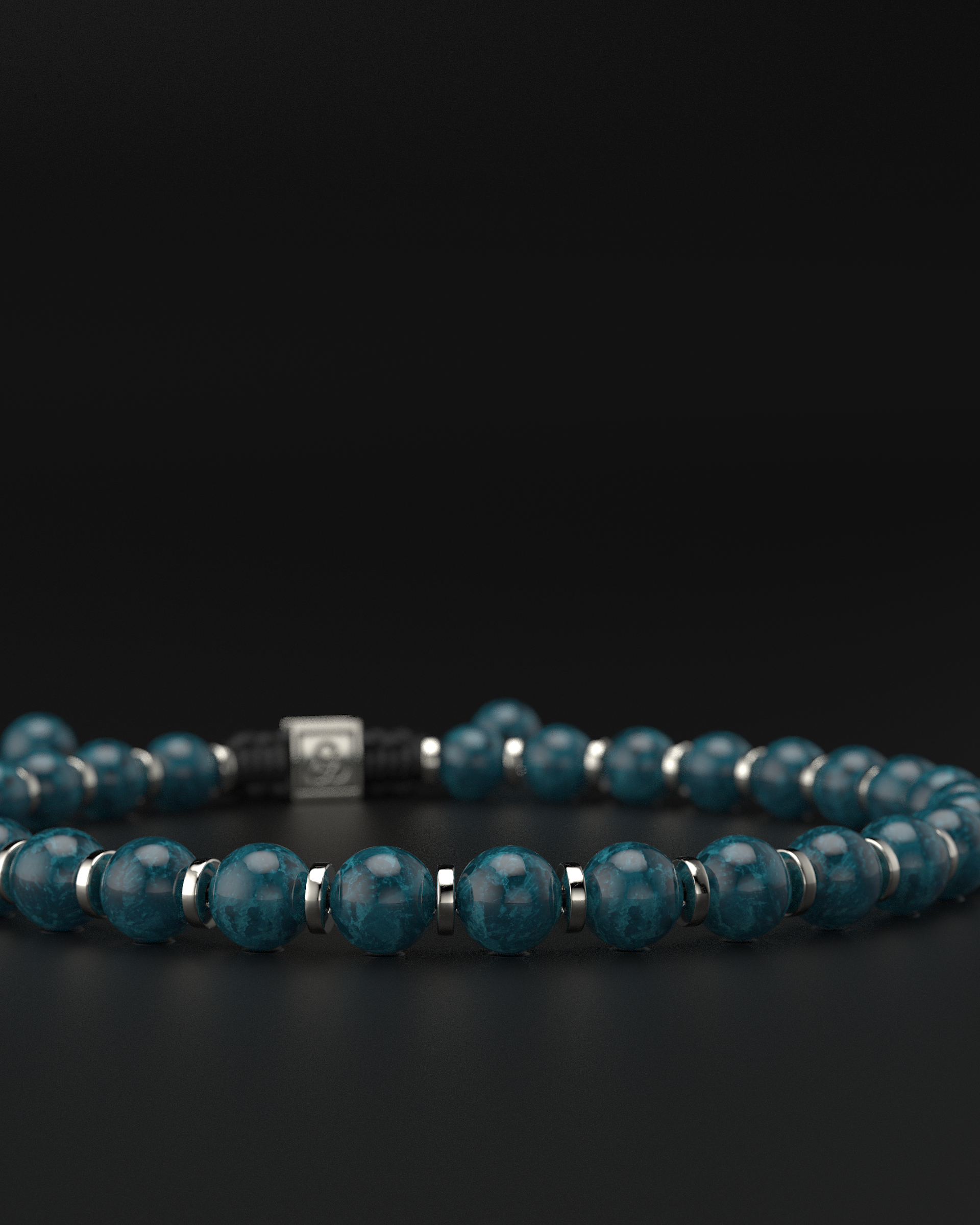 Pulsera de jade rojo de 8 mm | Oración