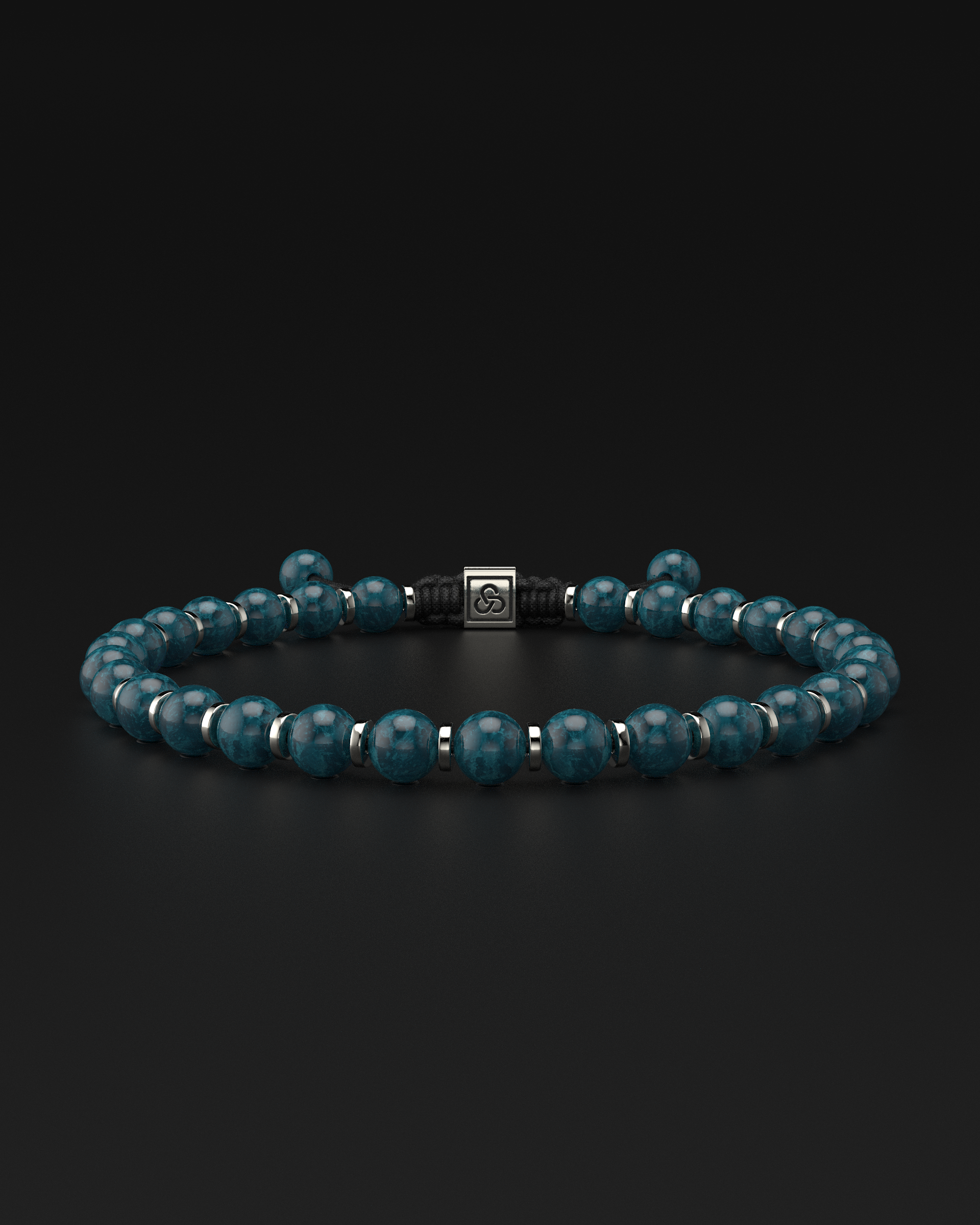 Pulsera de jade rojo de 8 mm | Oración
