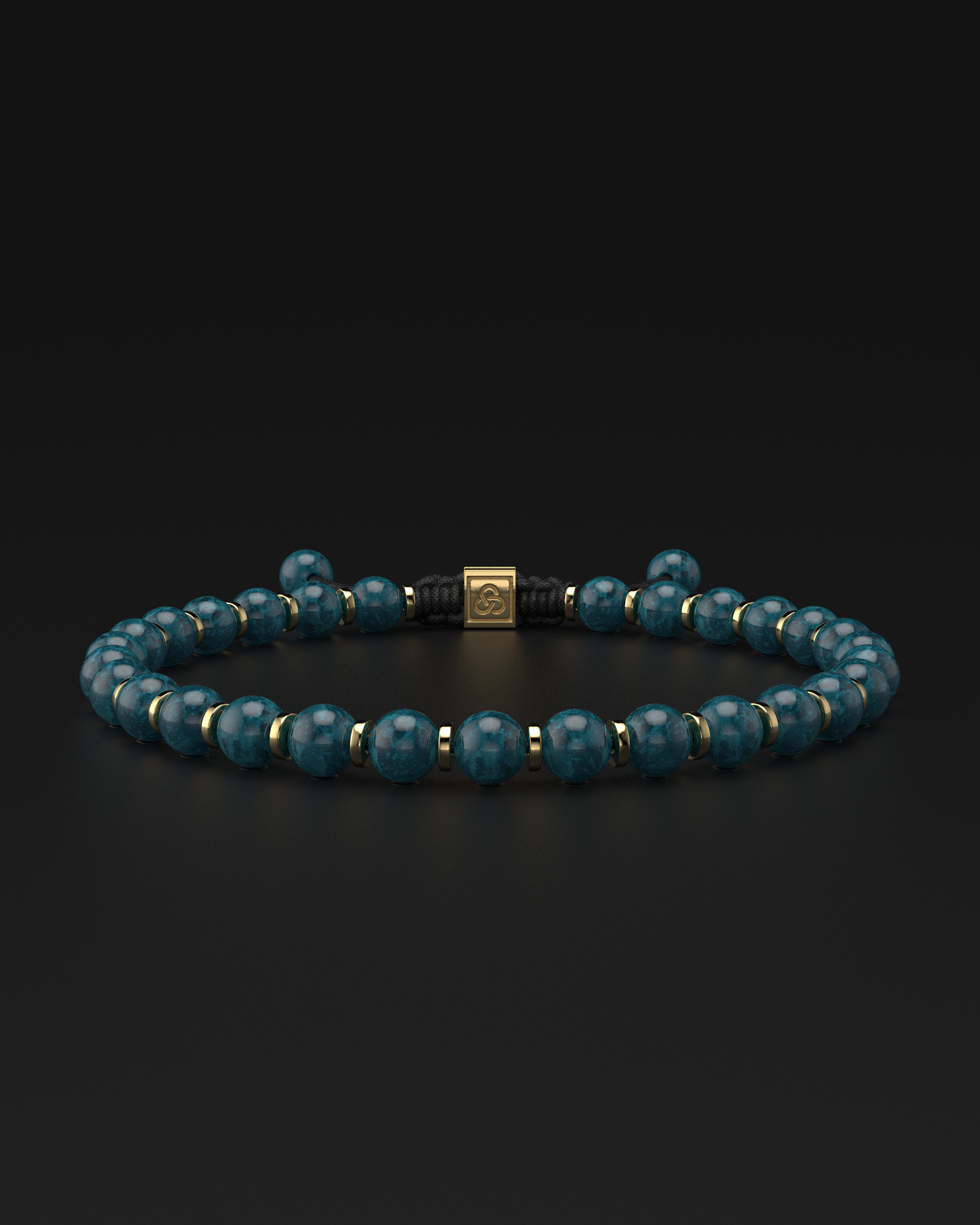 Pulsera de jade rojo de 8 mm | Oración