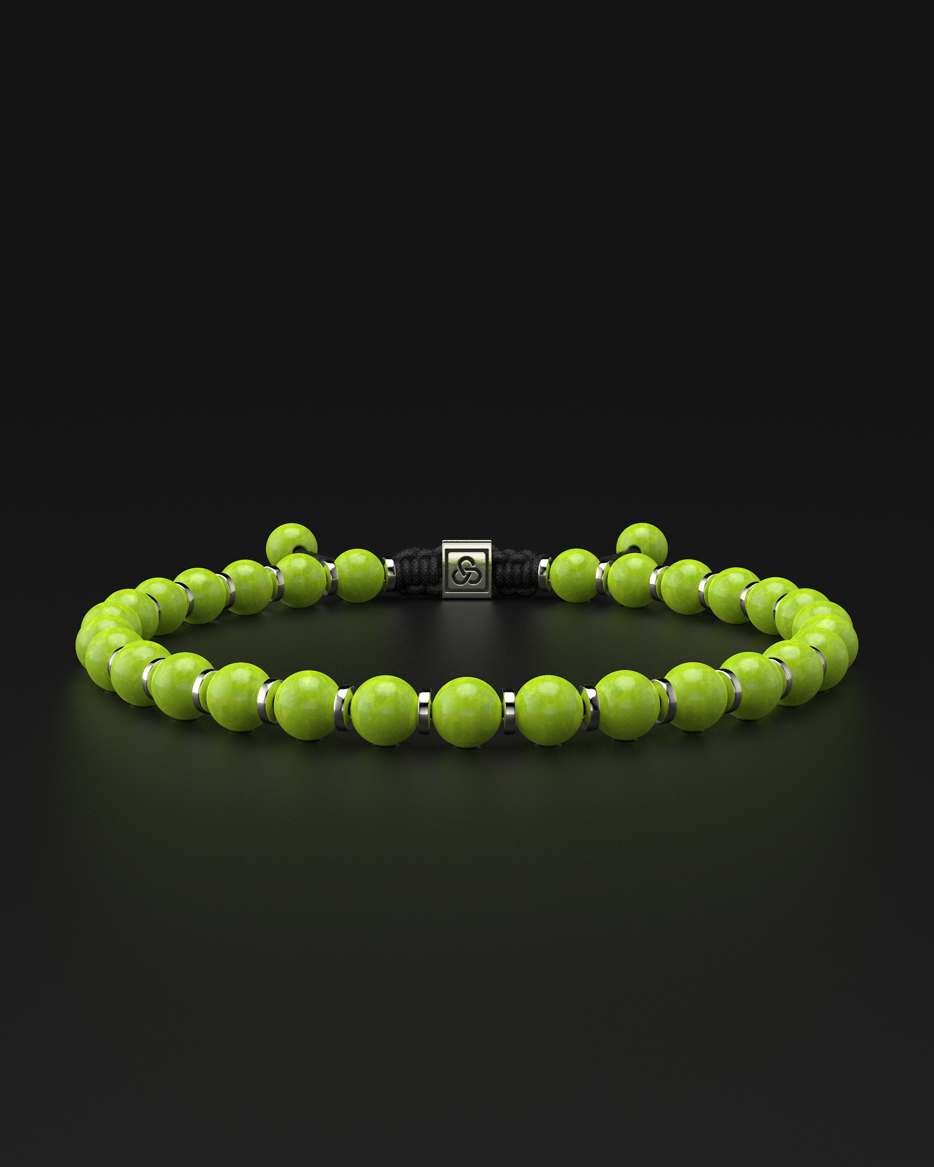 Bracciale in giada rossa 8mm | Preghiera