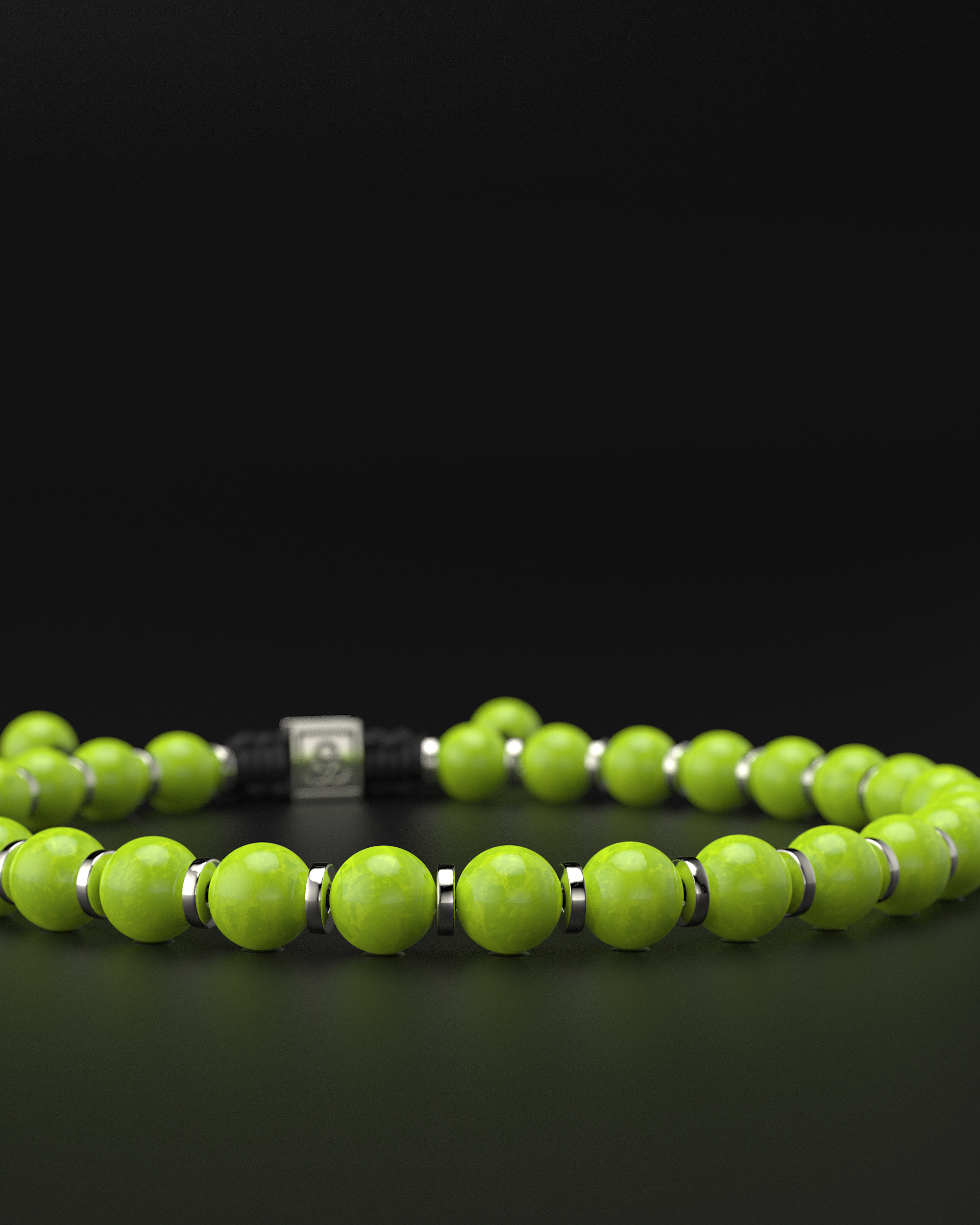 Bracciale in giada rossa 8mm | Preghiera