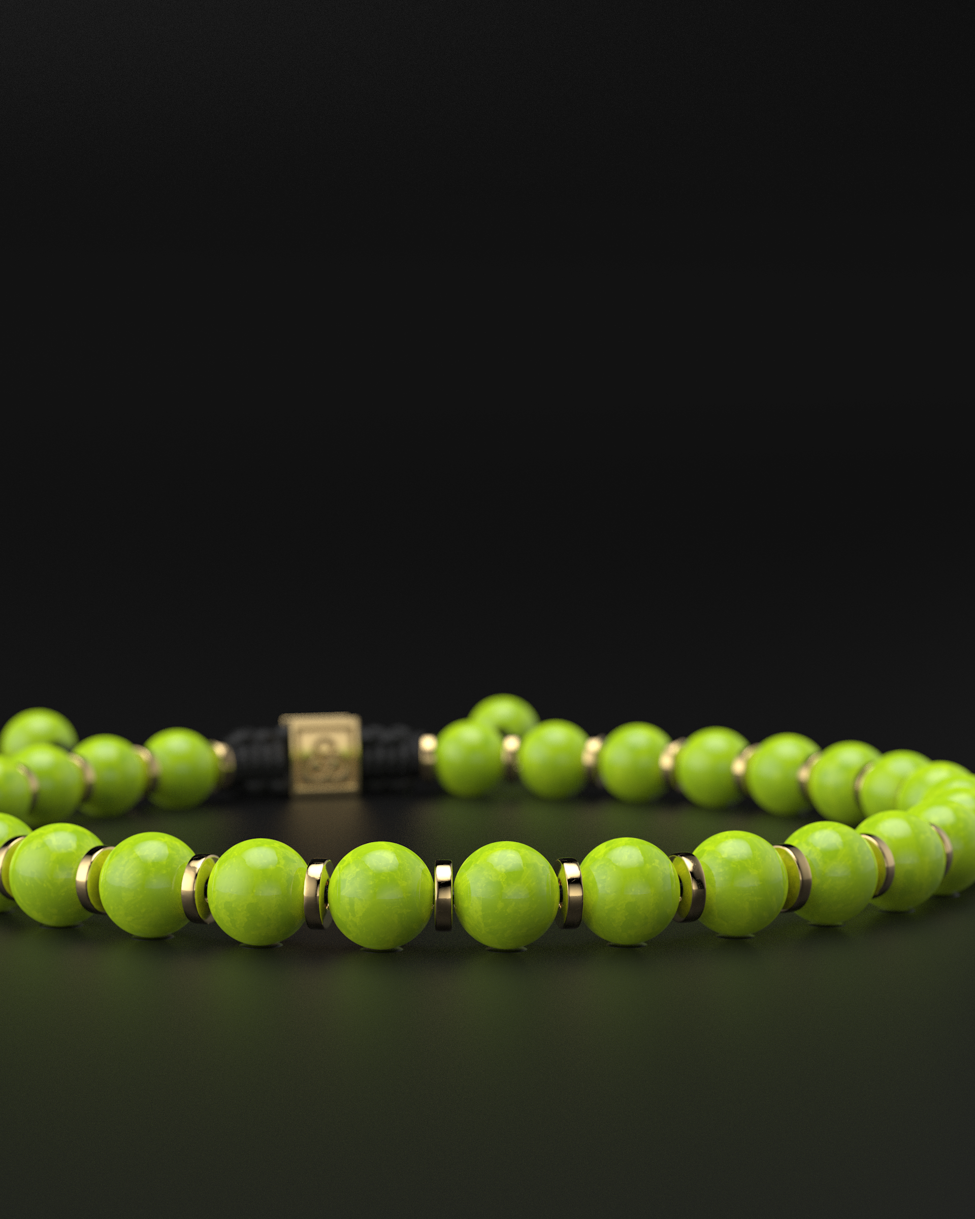 Bracciale in giada rossa 8mm | Preghiera