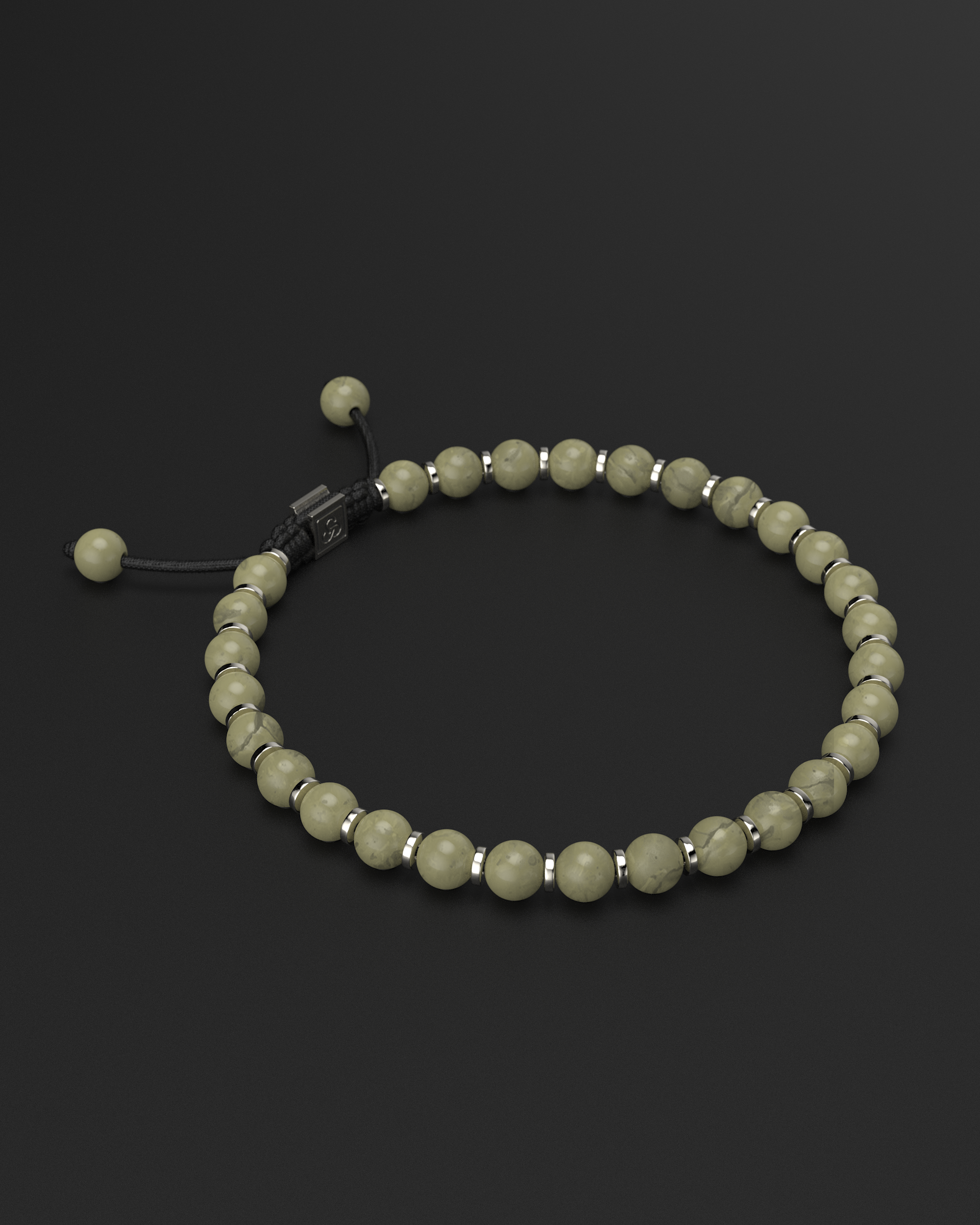 Pulsera de jade rojo de 8 mm | Oración