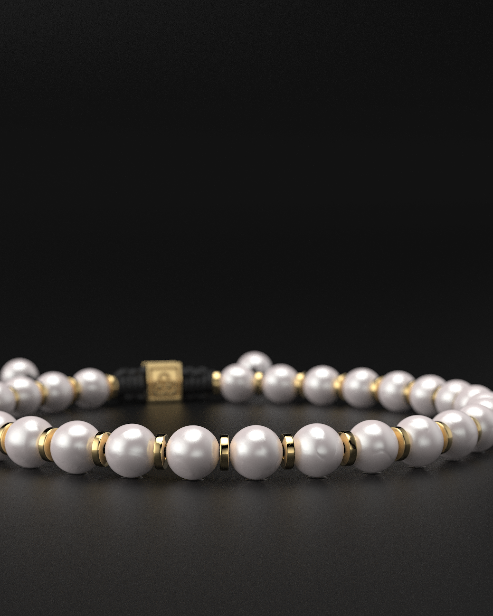 Bracelet en jade rouge 8 mm | Prière