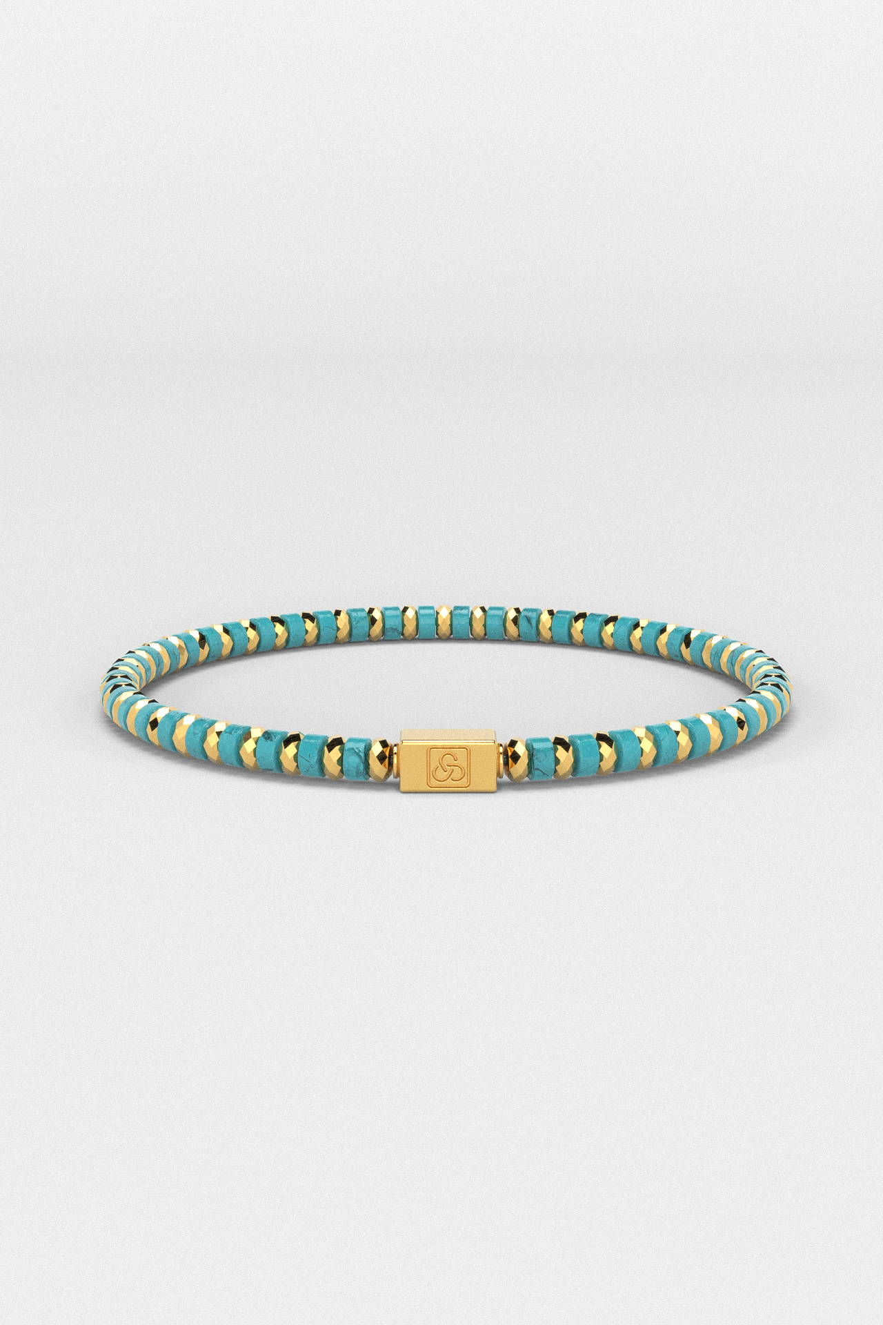 Turquoise Bracelet 4mm | Spacer