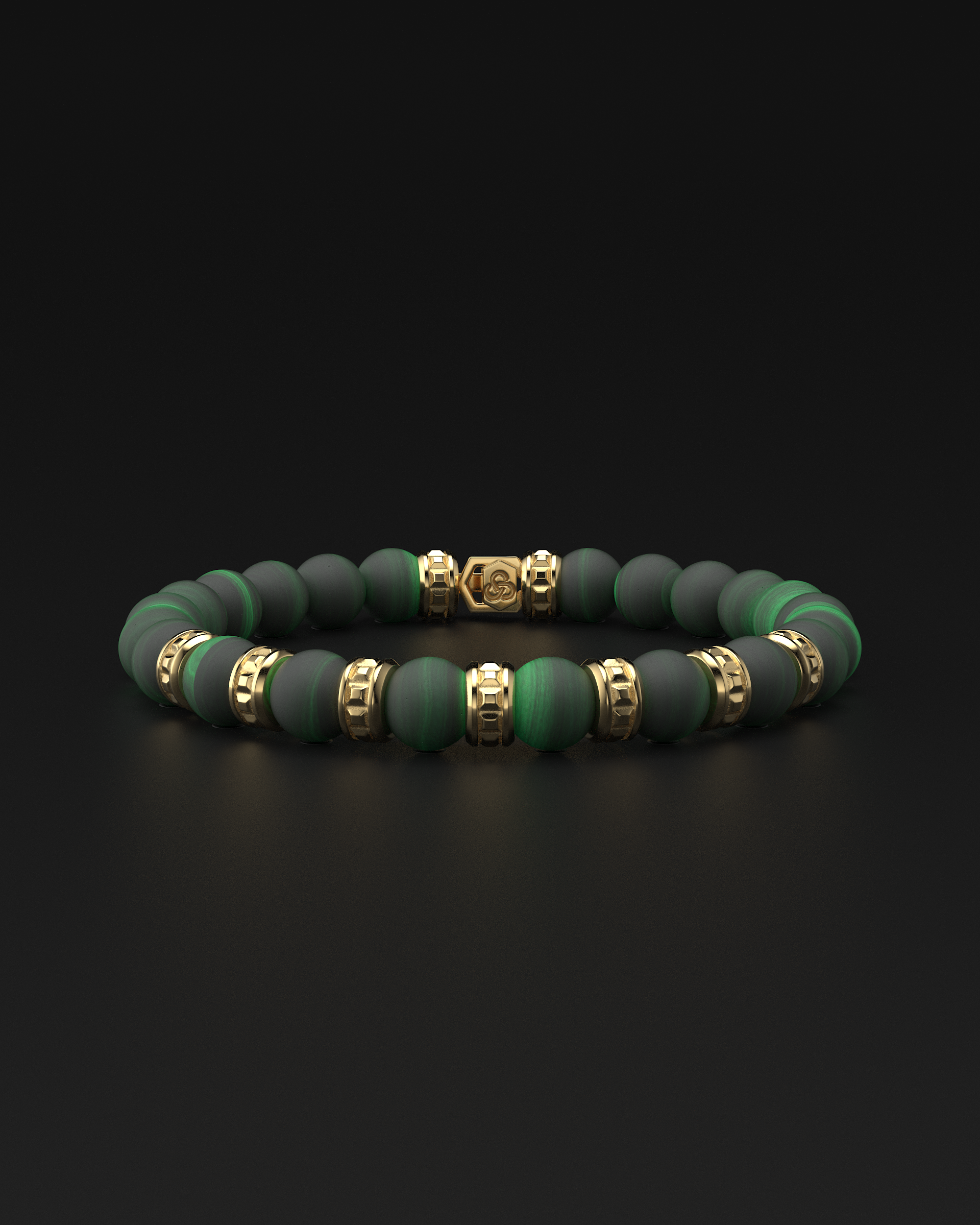 Bracciale Opaco Onice 6mm | Essenziale