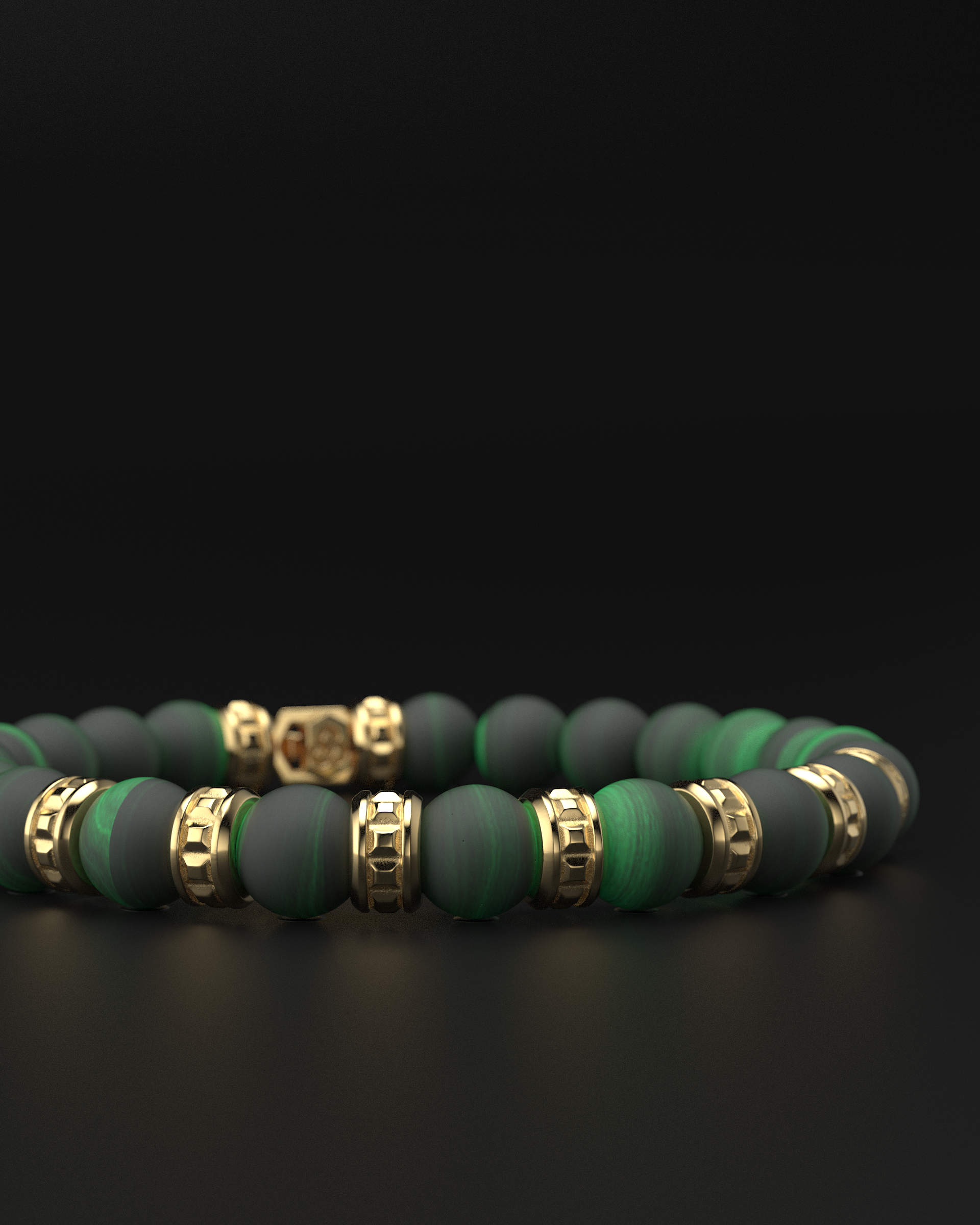 Bracciale Opaco Onice 6mm | Essenziale